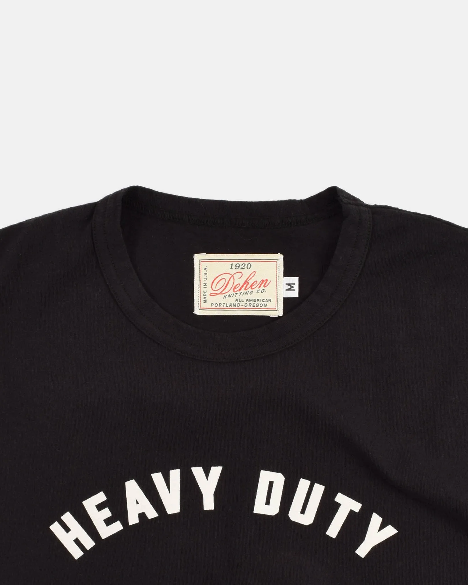 Heavy Duty Tee - HDOST - Black sold by Dehen 1920 product image thumbnail 2