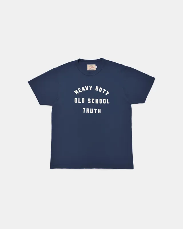 Heavy Duty Tee - HDOST - Navy sold by Dehen 1920