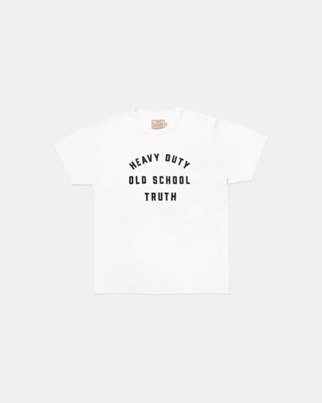Heavy Duty Tee - HDOST - White sold by Dehen 1920