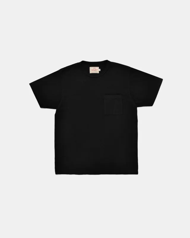 Heavy Duty Tee - Single Pocket - Black sold by Dehen 1920