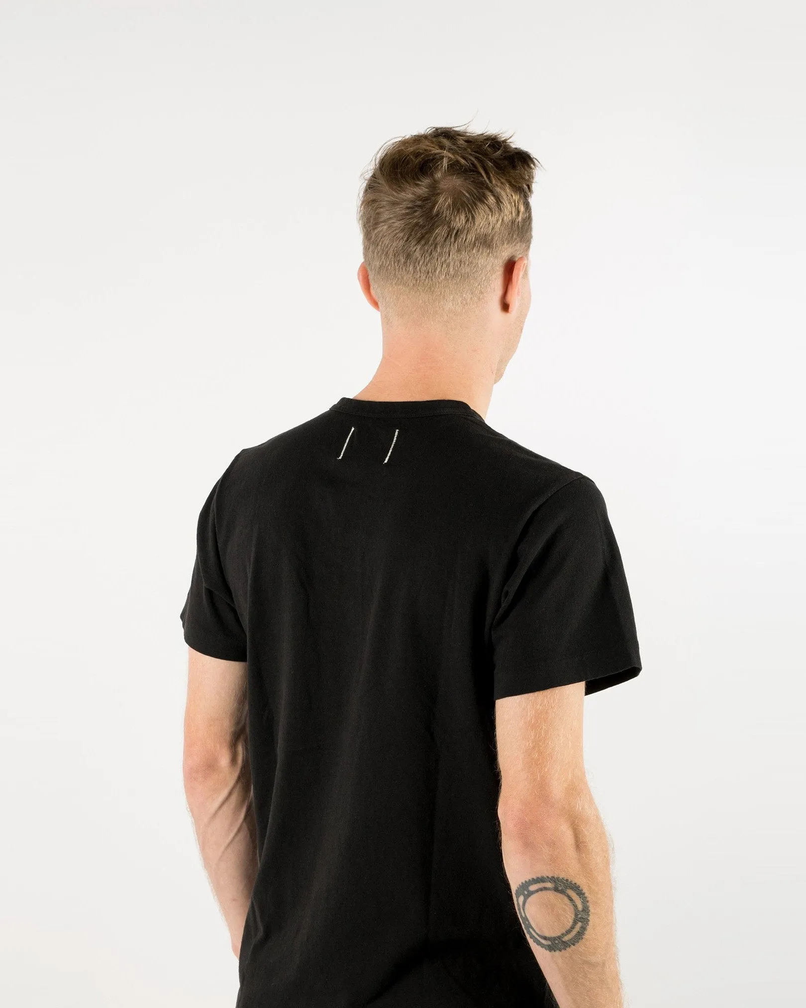 Heavy Duty Tee - Single Pocket - Black sold by Dehen 1920 product image thumbnail 3