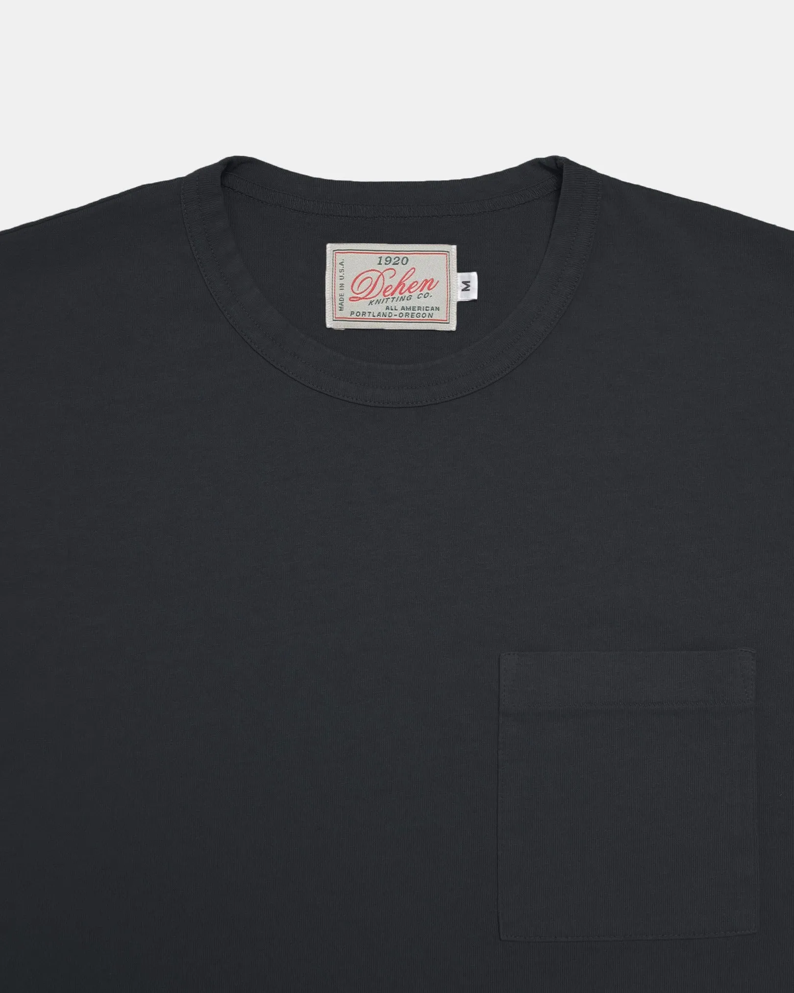 Heavy Duty Tee - Single Pocket - Dark Charcoal sold by Dehen 1920 product image thumbnail 2
