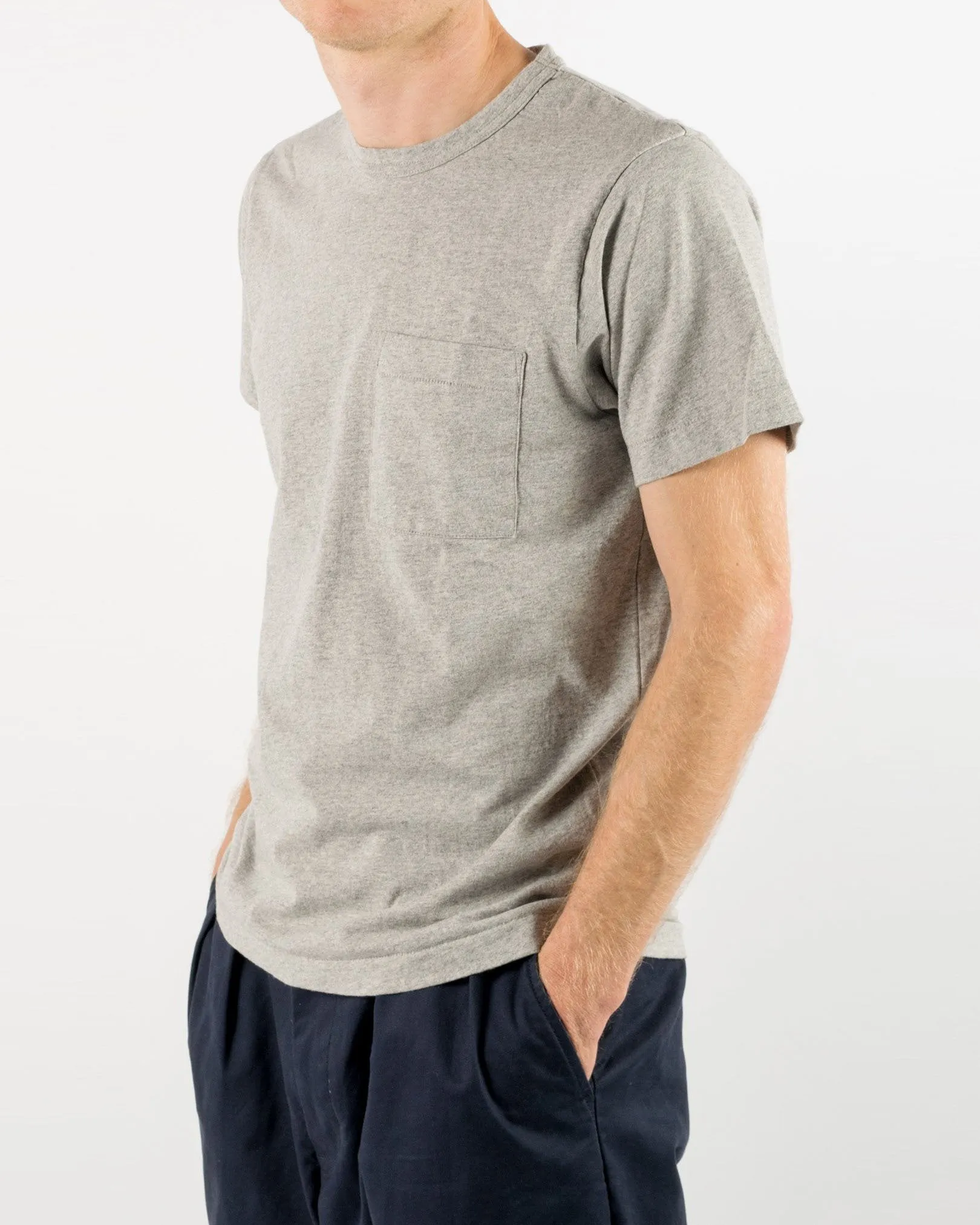 Heavy Duty Tee - Single Pocket - Heather sold by Dehen 1920 product image thumbnail 3