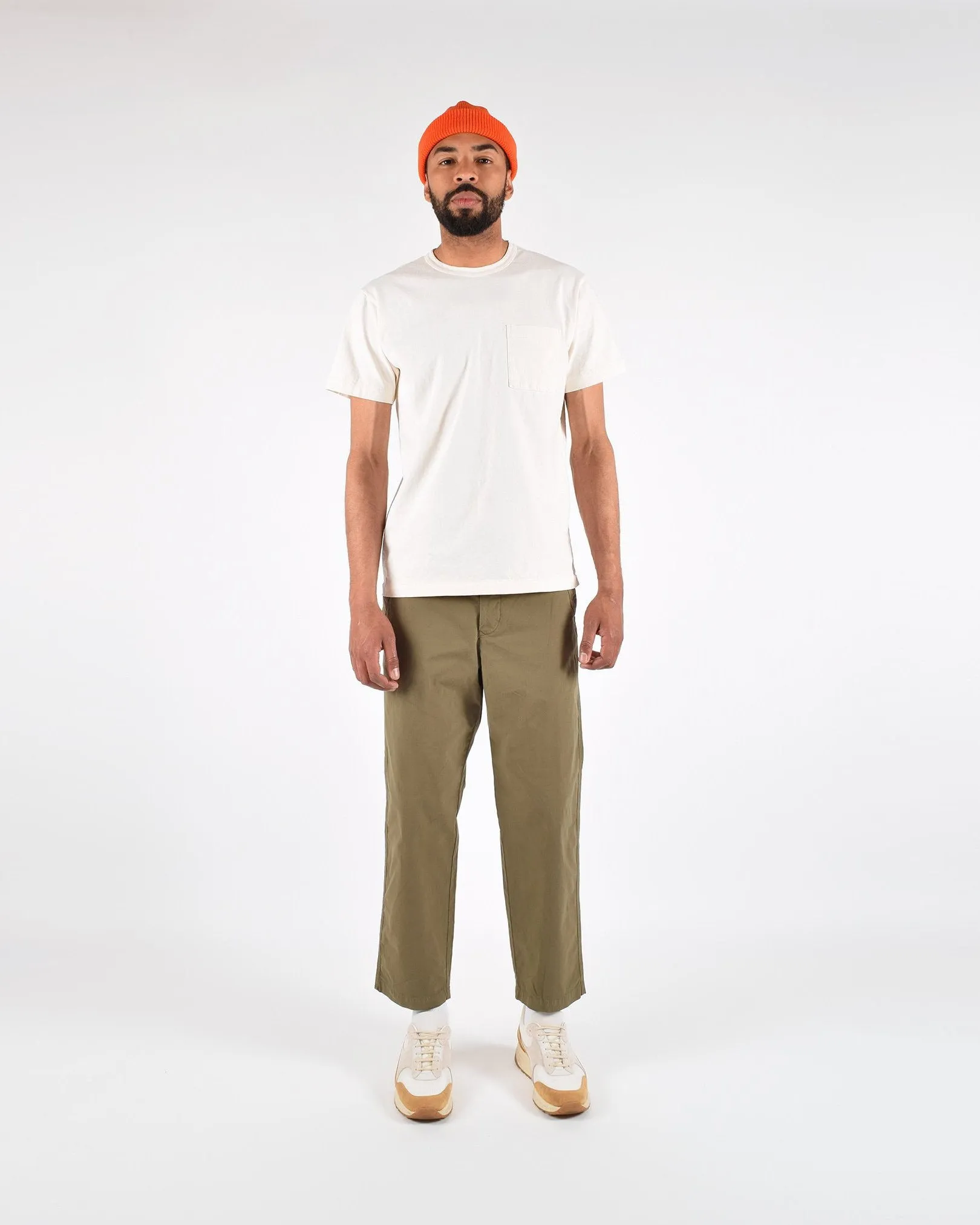 Heavy Duty Tee - Single Pocket - Natural sold by Dehen 1920 product image thumbnail 2