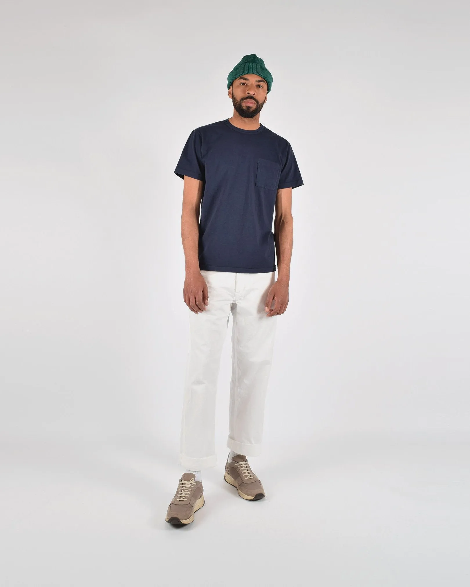 Heavy Duty Tee - Single Pocket - Navy sold by Dehen 1920 product image thumbnail 2