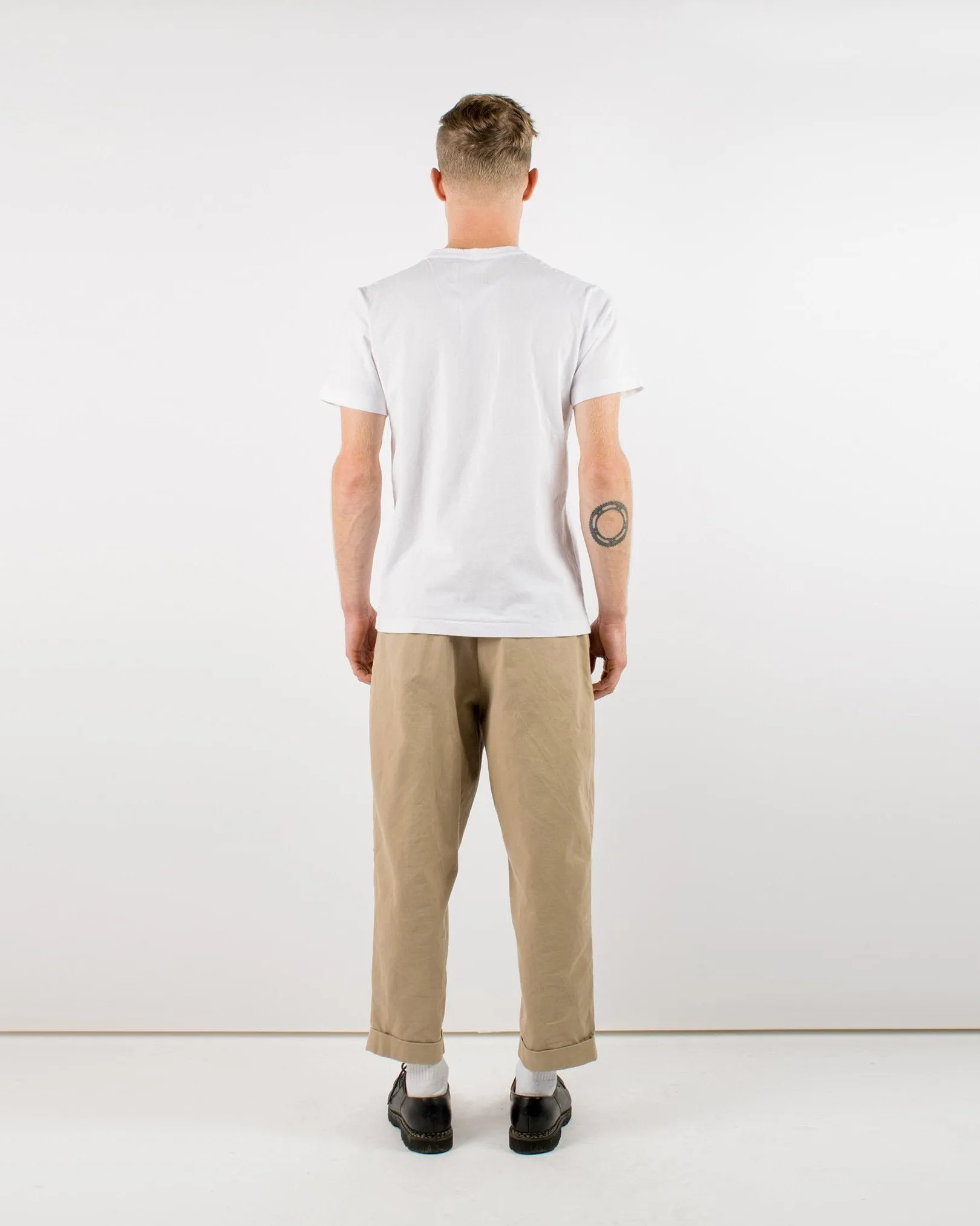 Heavy Duty Tee - Single Pocket - White sold by Dehen 1920 product image thumbnail 5