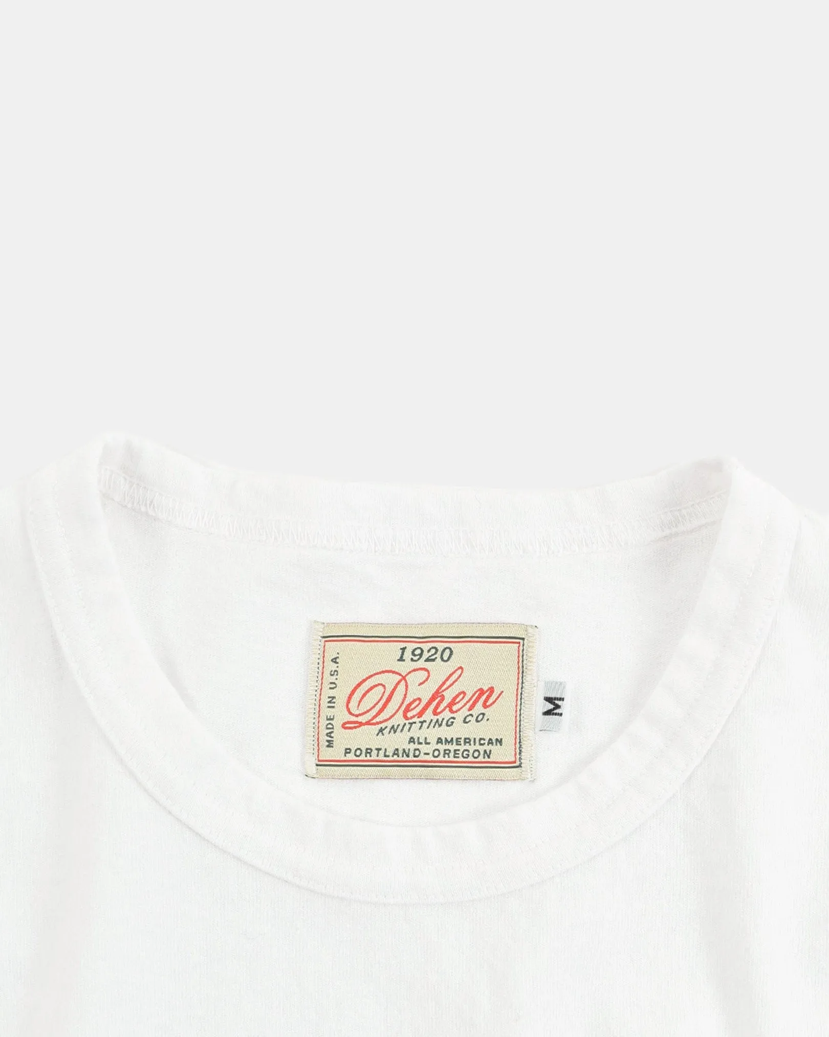 Heavy Duty Tee - White sold by Dehen 1920 product image thumbnail 3