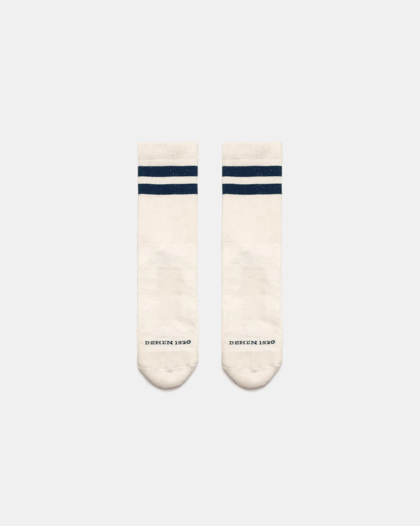 Heavy Duty Wool Socks - Off White Navy sold by Dehen 1920 product image thumbnail 3