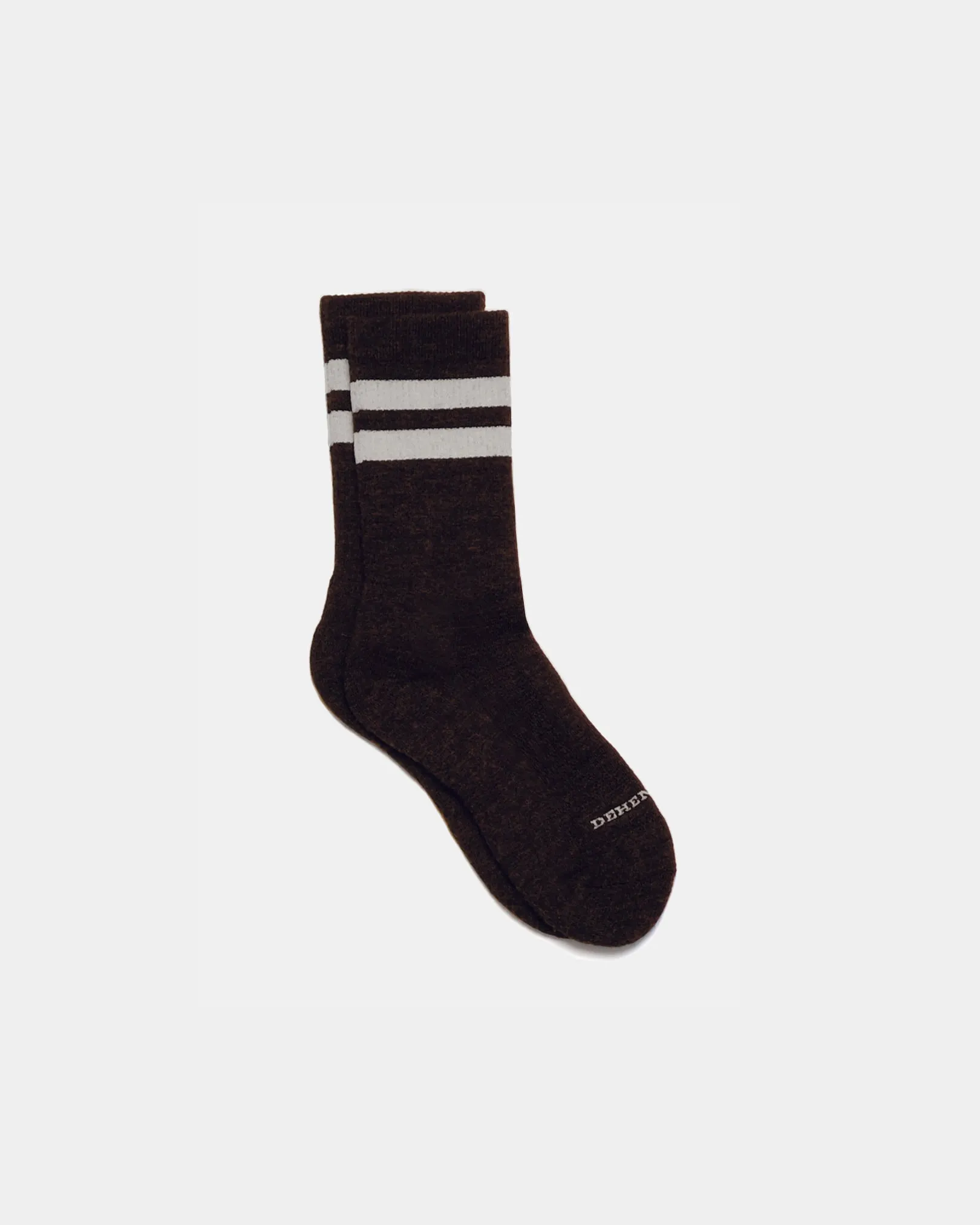 Heavy Duty Wool Socks - Brown Off White sold by Dehen 1920
