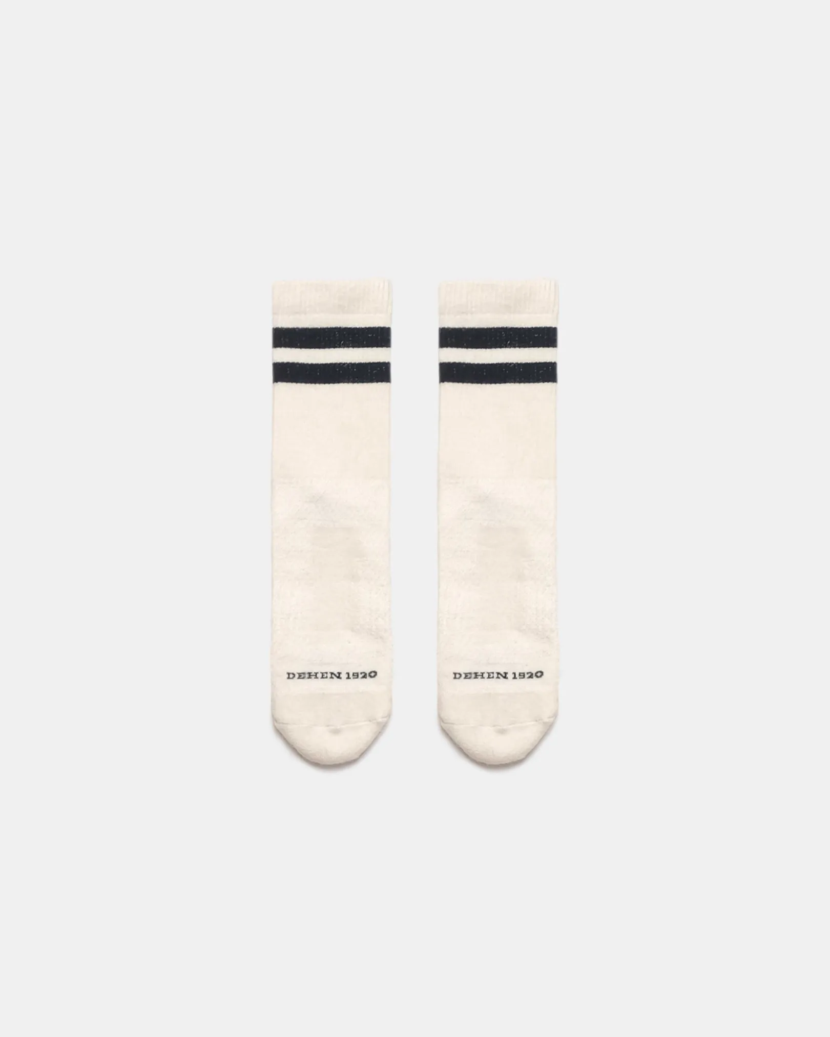 Heavy Duty Wool Socks - Off White Charcoal sold by Dehen 1920 product image thumbnail 2