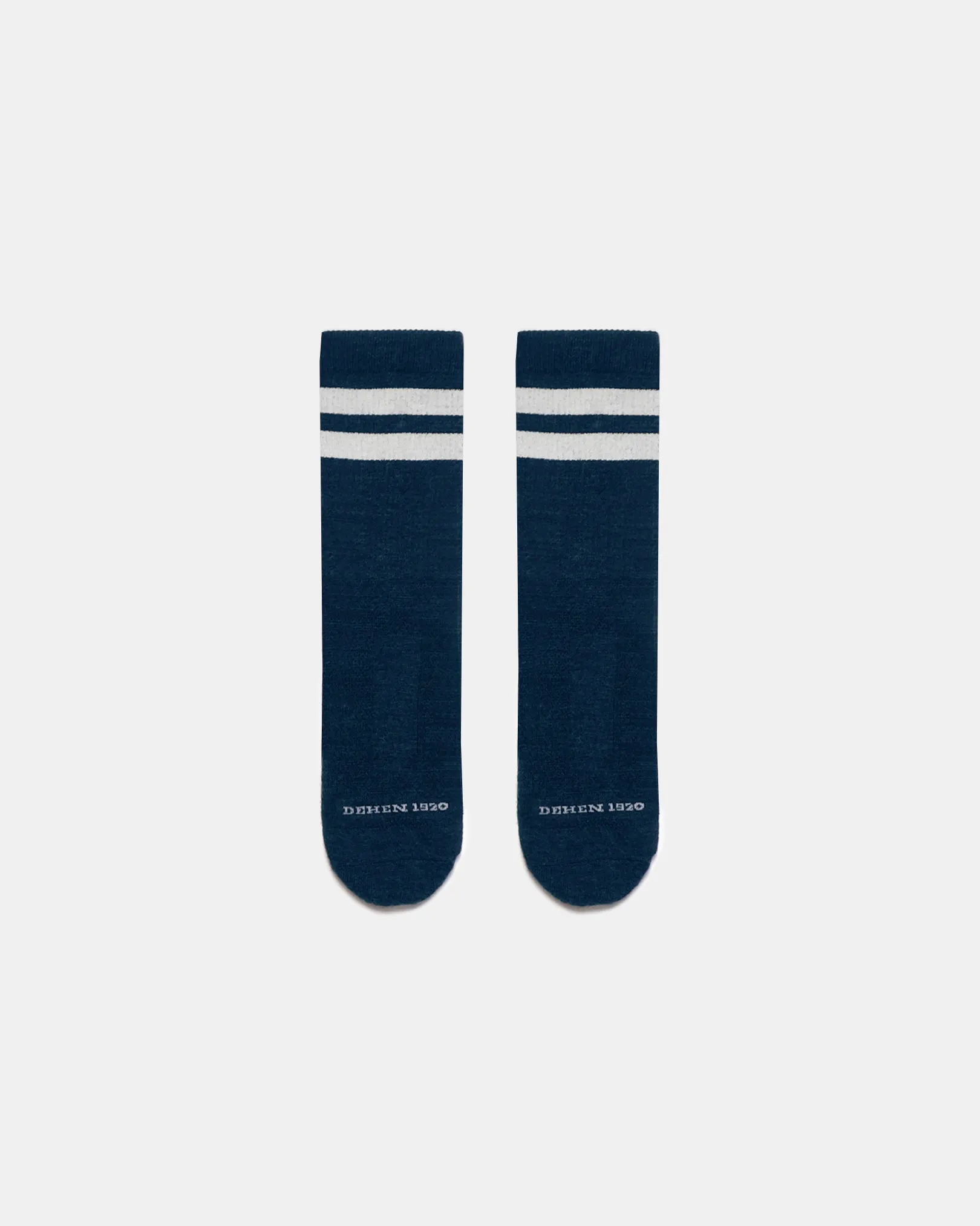 Heavy Duty Wool Socks - Navy Off White sold by Dehen 1920 product image thumbnail 2