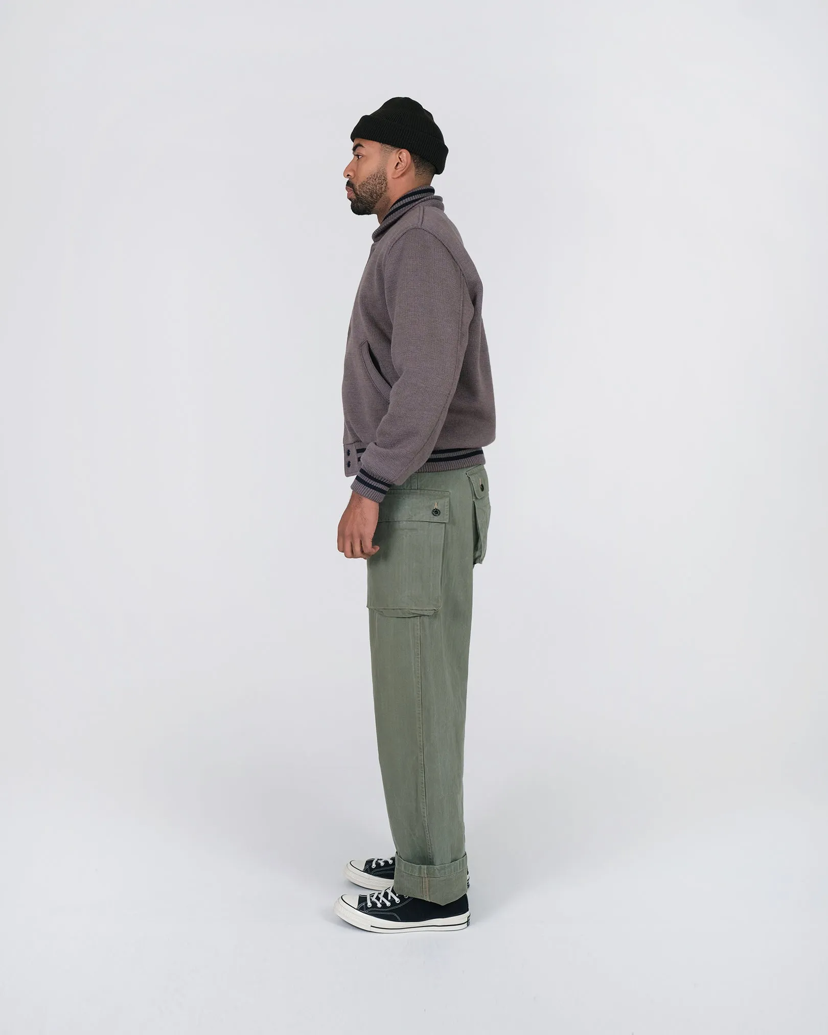 Knit Club Jacket - Smoke sold by Dehen 1920 product image thumbnail 4