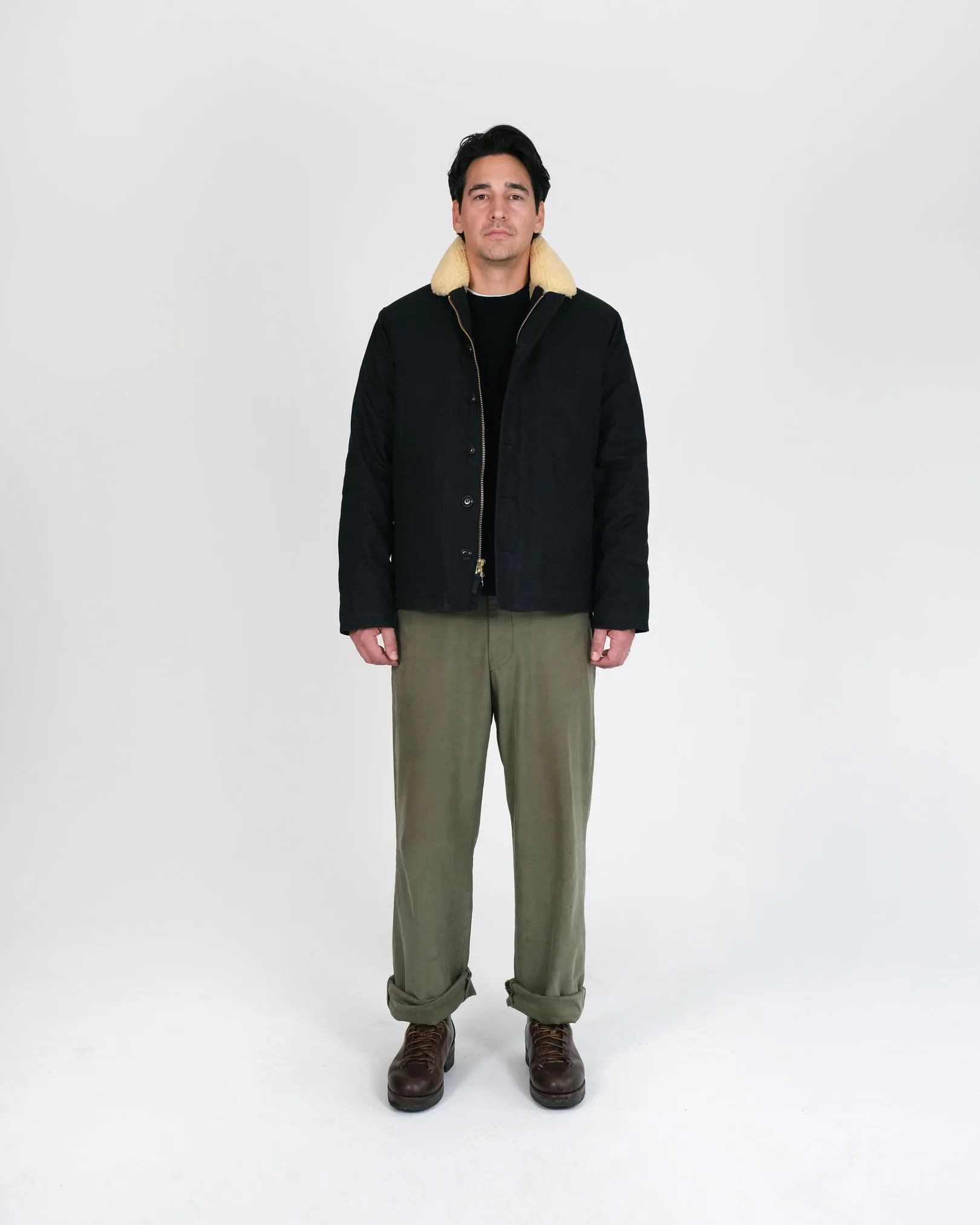 N-1 Deck Jacket - Black / Gold sold by Dehen 1920 product image thumbnail 2