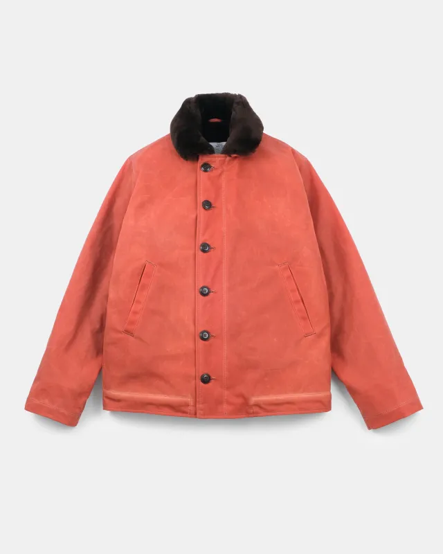 N-1 Deck Jacket - Burnt Orange sold by Dehen 1920
