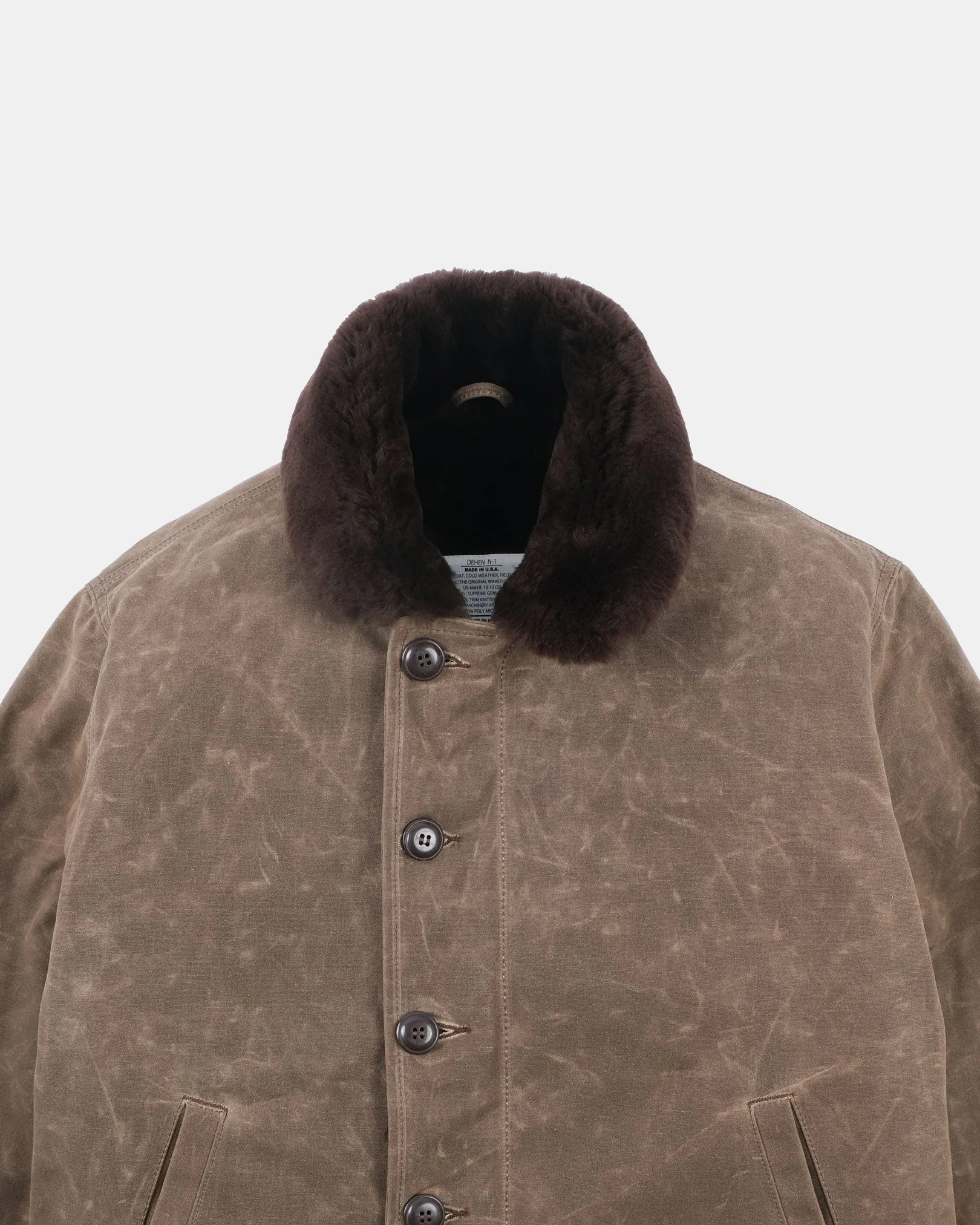 N-1 Deck Jacket - Dark Oak sold by Dehen 1920 product image thumbnail 2