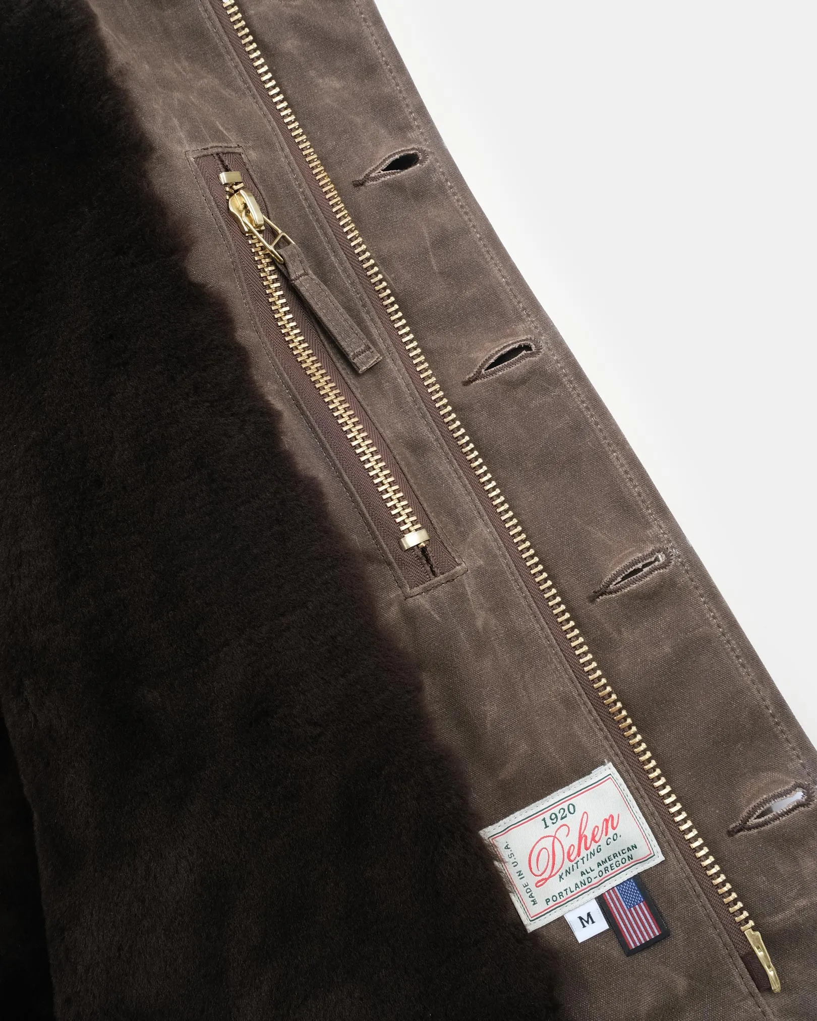 N-1 Deck Jacket - Dark Oak sold by Dehen 1920 product image thumbnail 5