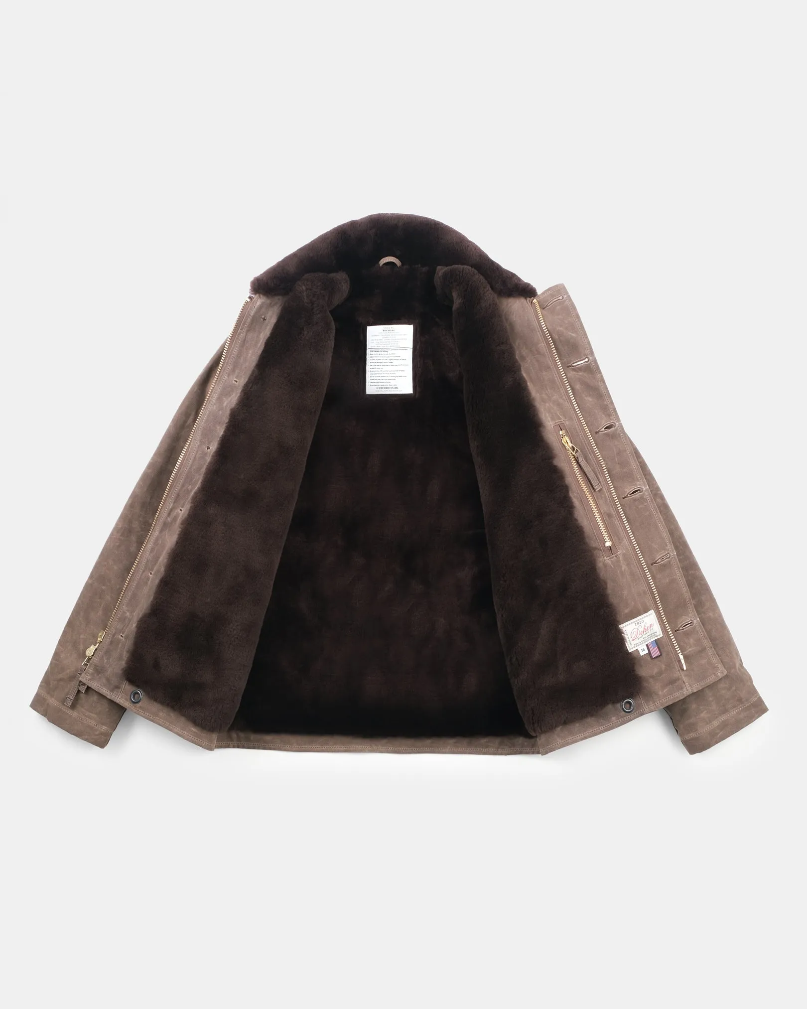 N-1 Deck Jacket - Dark Oak sold by Dehen 1920 product image thumbnail 3