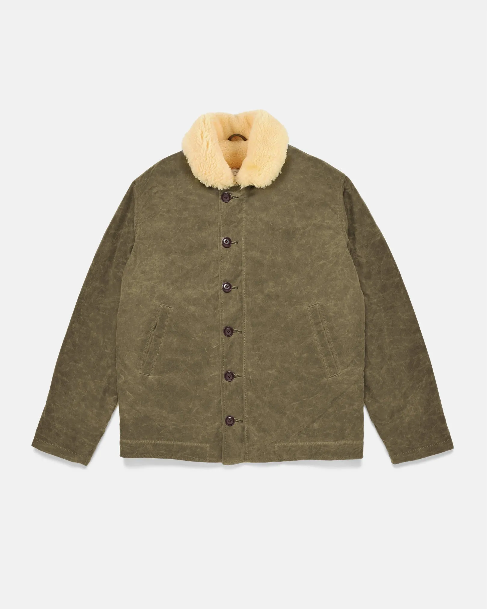 N-1 Deck Jacket - Loden / Gold sold by Dehen 1920