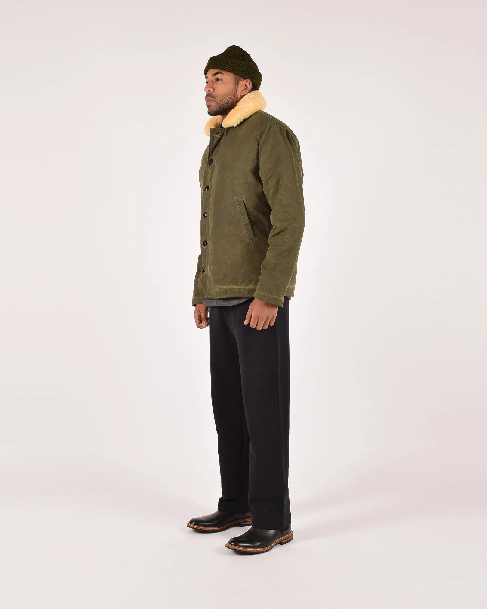 N-1 Deck Jacket - Loden / Gold sold by Dehen 1920 product image thumbnail 4
