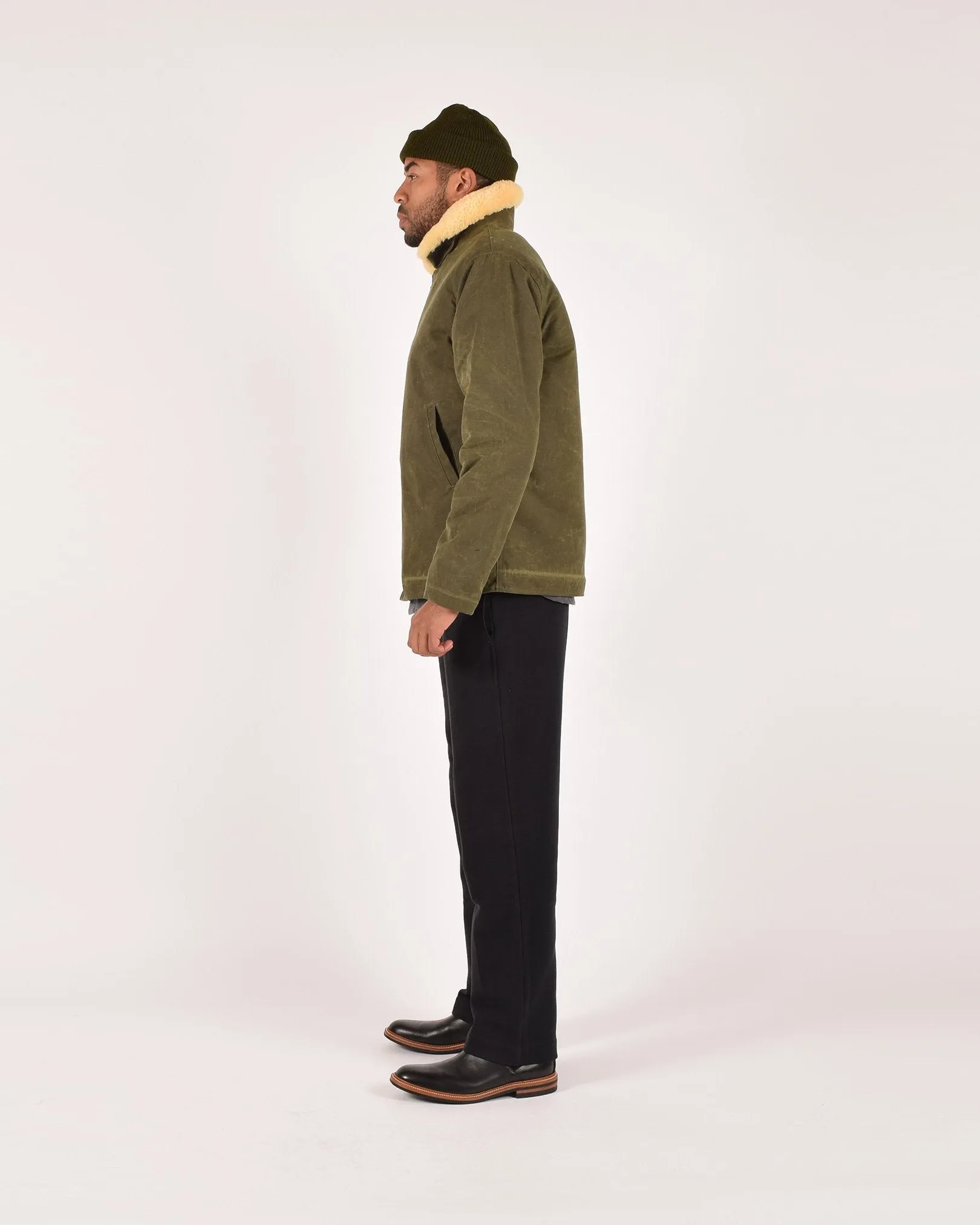 N-1 Deck Jacket - Loden / Gold sold by Dehen 1920 product image thumbnail 3