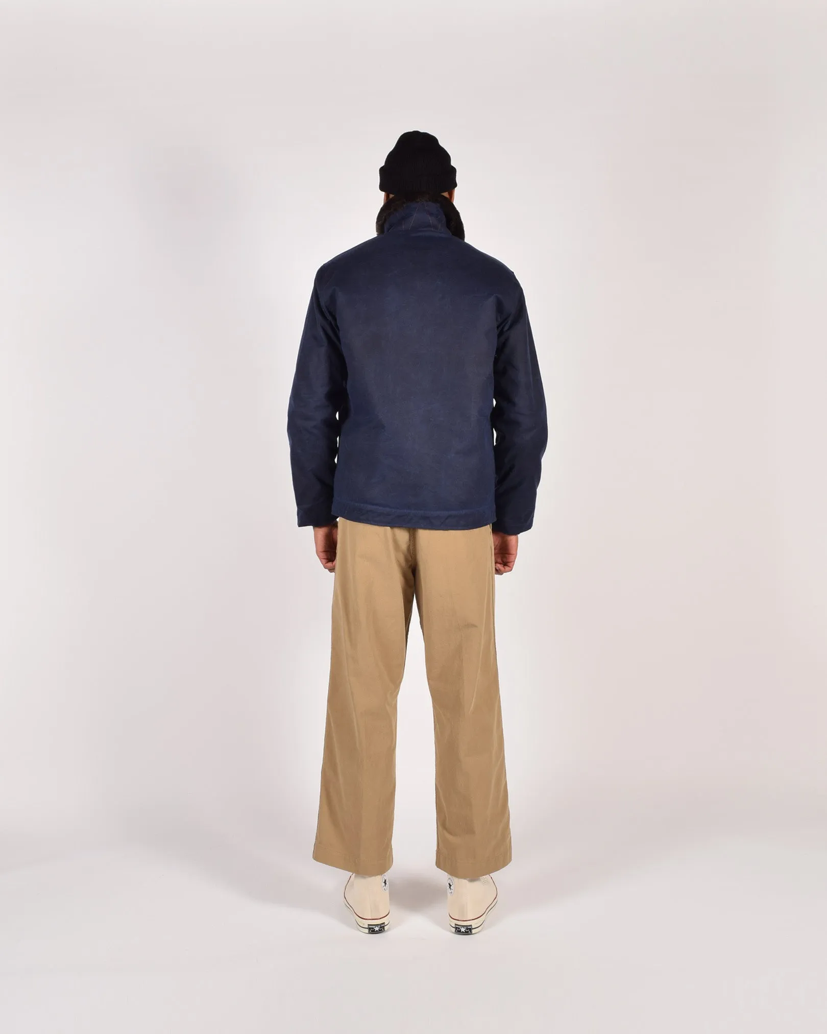 N-1 Deck Jacket - Navy / Brown sold by Dehen 1920 product image thumbnail 4