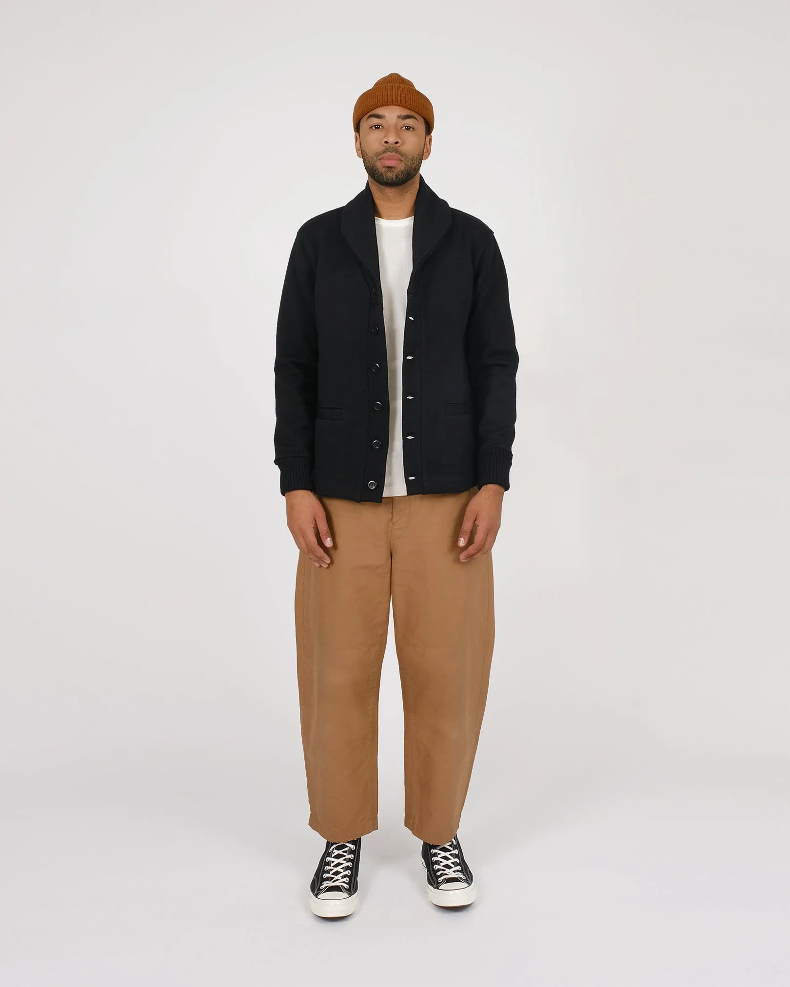 Shawl Sweater Coat - Black sold by Dehen 1920 product image thumbnail 2