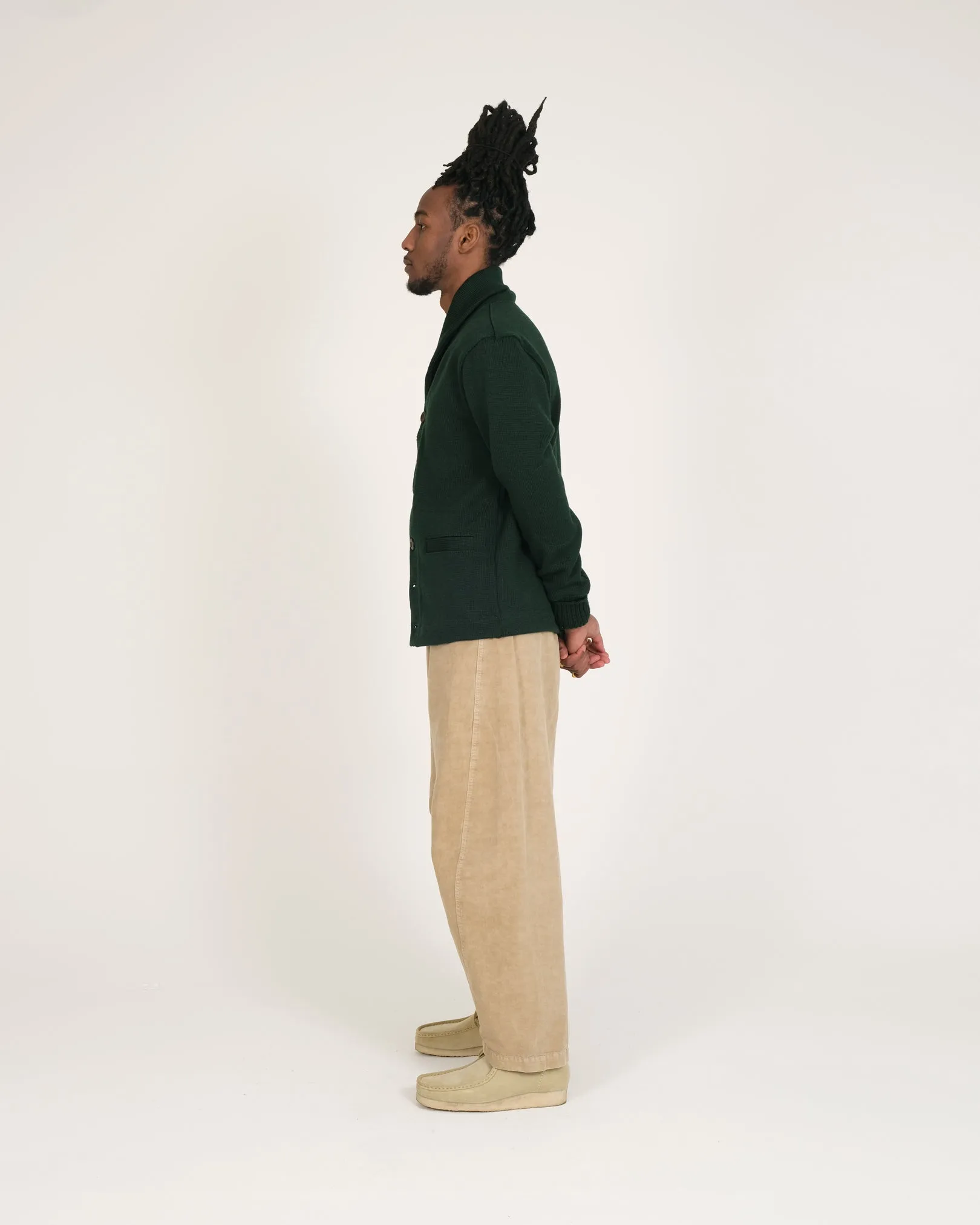 Shawl Sweater Coat - Pine sold by Dehen 1920 product image thumbnail 4