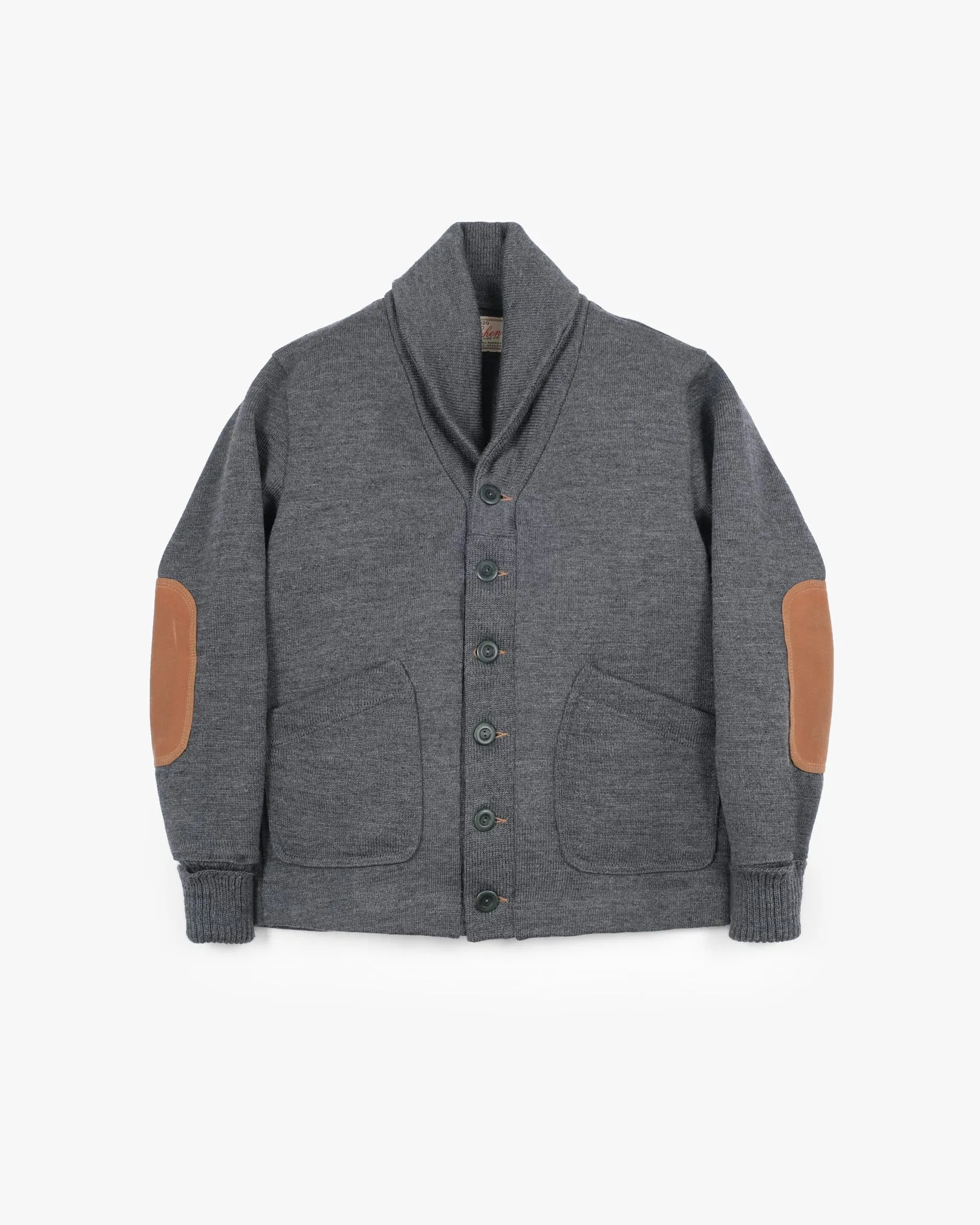 Shawl Sweater Coat 2.0 - Charcoal sold by Dehen 1920