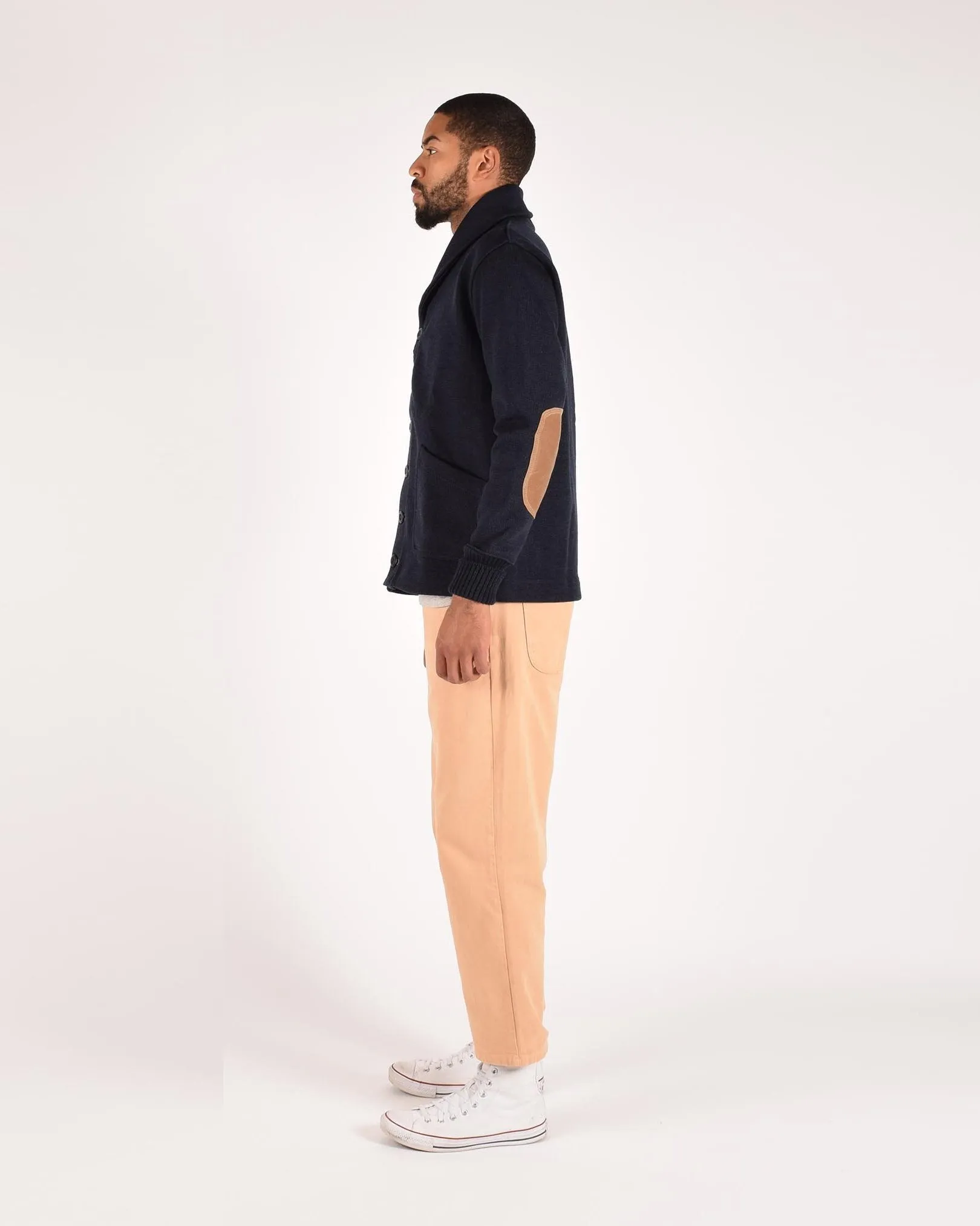 Shawl Sweater Coat 2.0 - Dark Navy sold by Dehen 1920 product image thumbnail 4