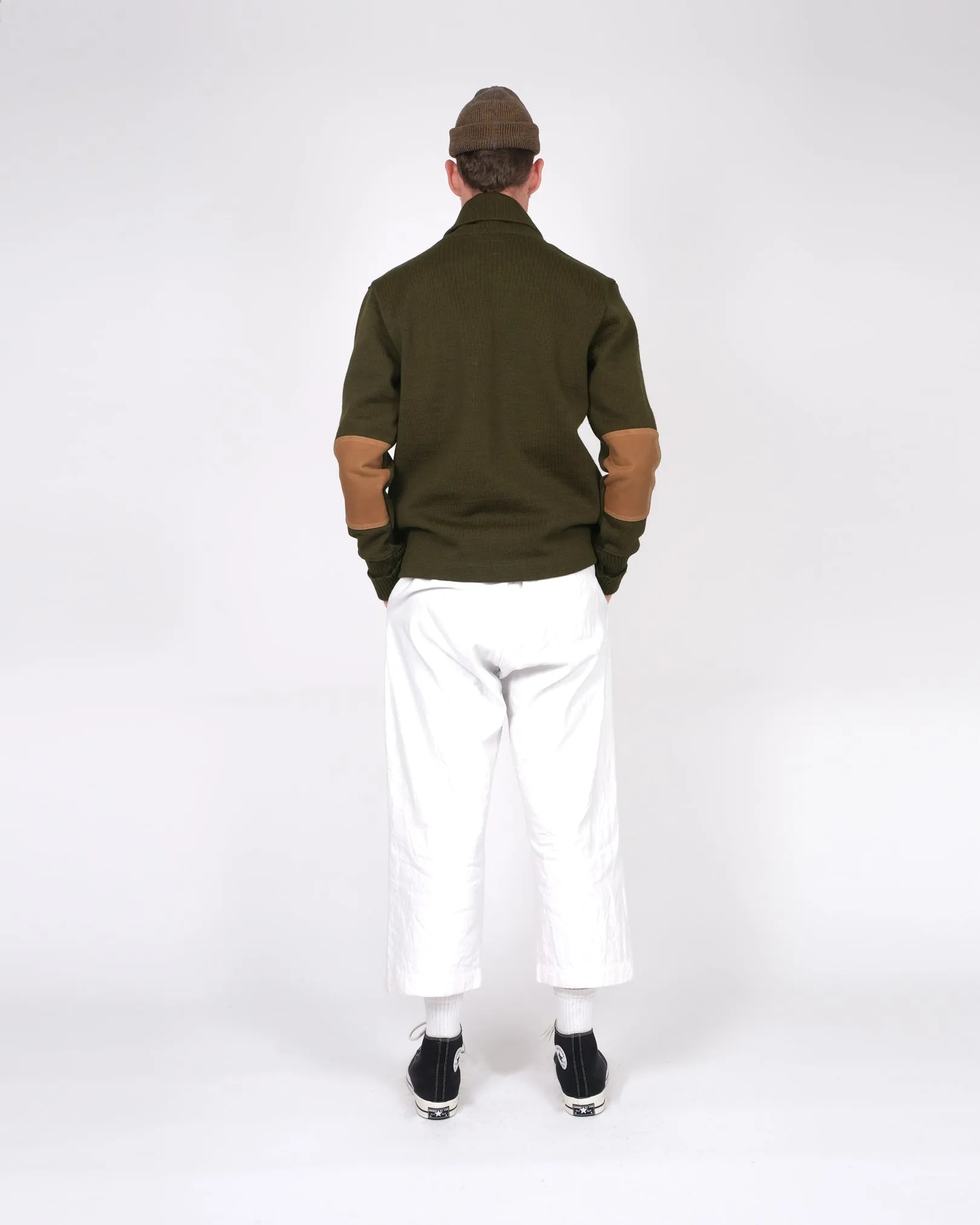 Shawl Sweater Coat 2.0 - Loden sold by Dehen 1920 product image thumbnail 5