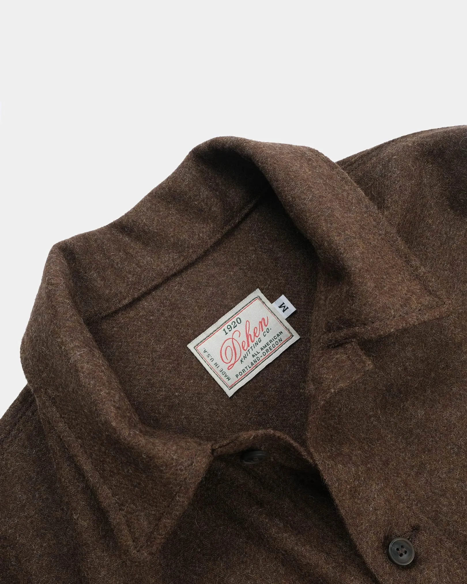 Skyline Overshirt - Medium Brown Mix sold by Dehen 1920 product image thumbnail 4