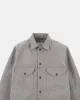 Skyline Overshirt - Oatmeal Melton sold by Dehen 1920