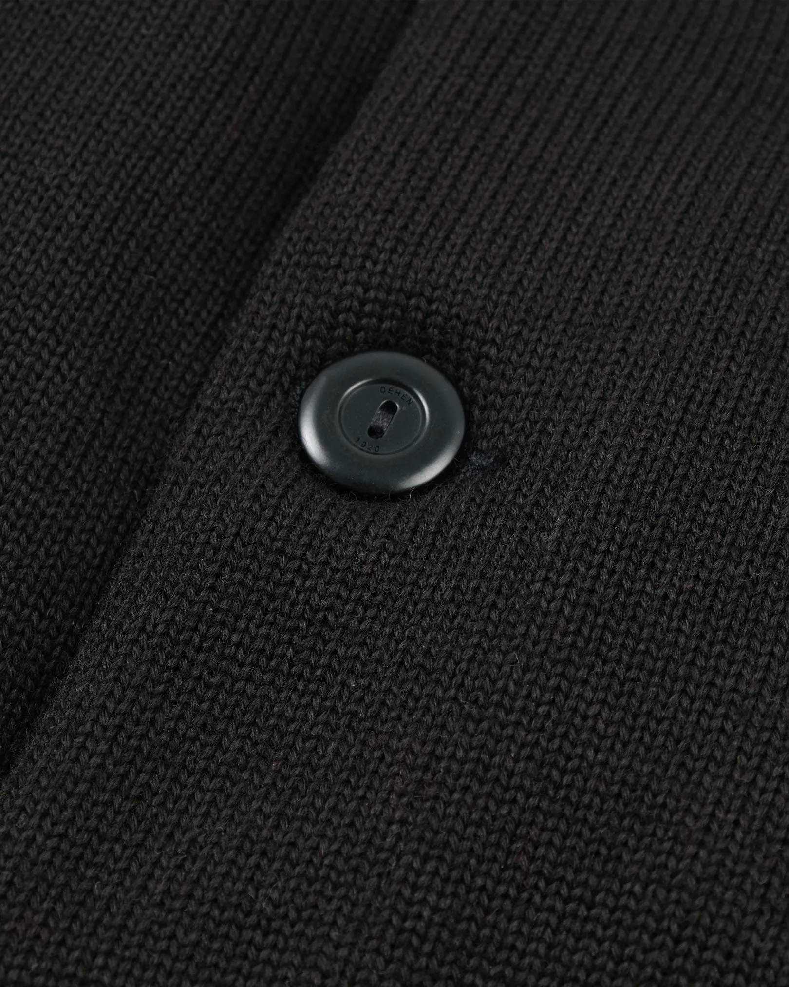 Slouchy Varsity Cardigan - Black / Old Gold sold by Dehen 1920 product image thumbnail 5