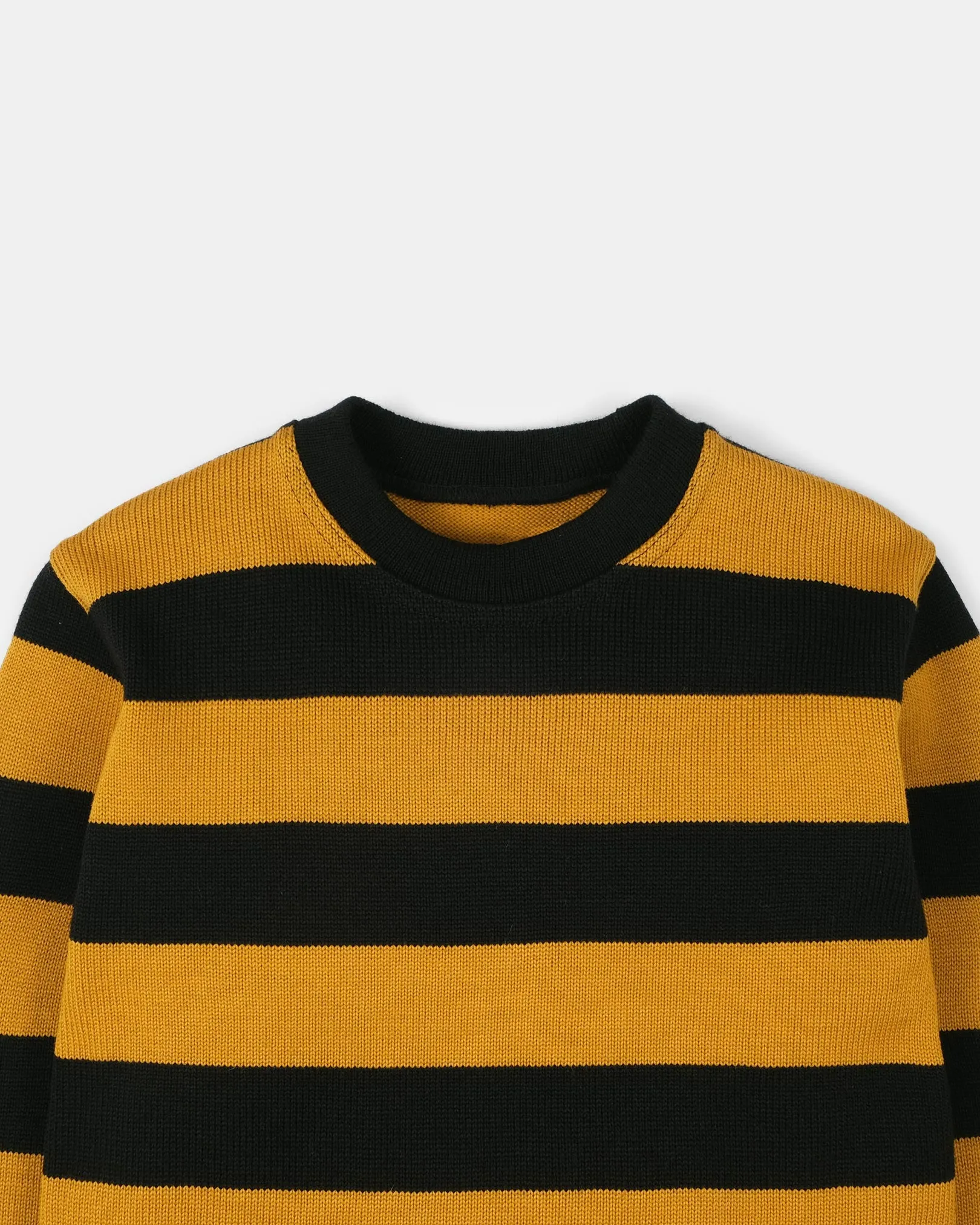 Striped Naval Crew - Black / Old Gold sold by Dehen 1920 product image thumbnail 2