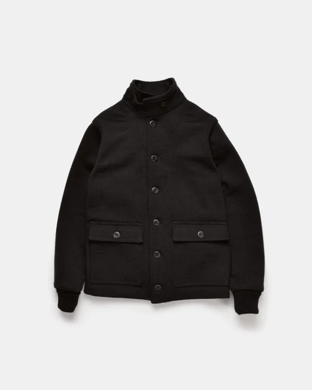 Submariner Sweater Coat - Black made by Dehen 1920