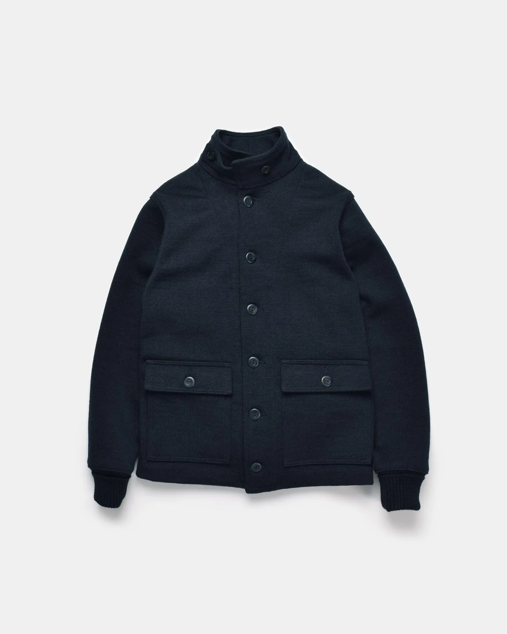 Submariner Sweater Coat - Dark Navy sold by Dehen 1920