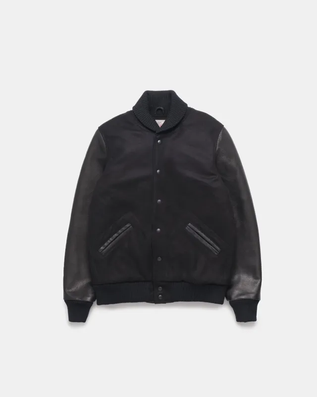 Varsity Jacket - Black sold by Dehen 1920