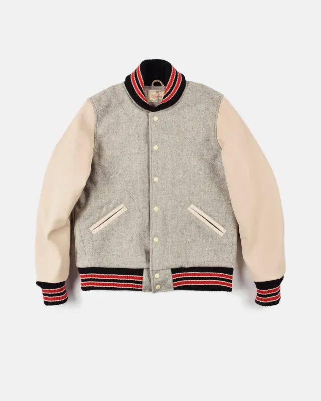 Varsity Jacket - Light Oxford sold by Dehen 1920