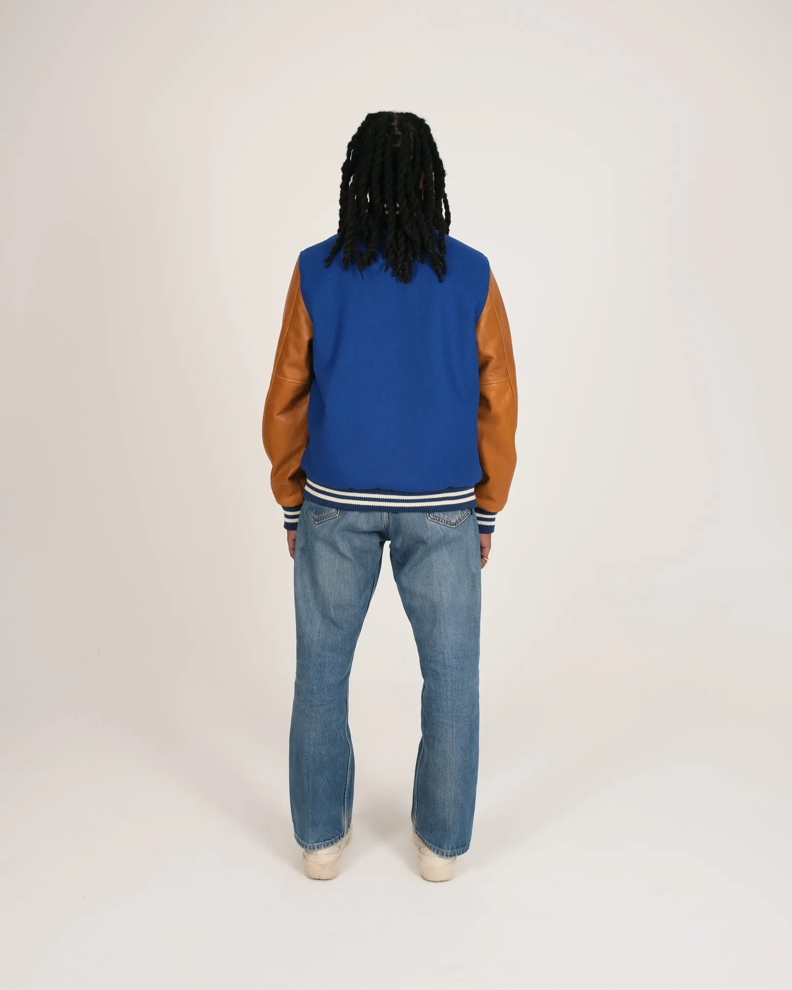 Varsity Jacket - Royal / Rust sold by Dehen 1920 product image thumbnail 5