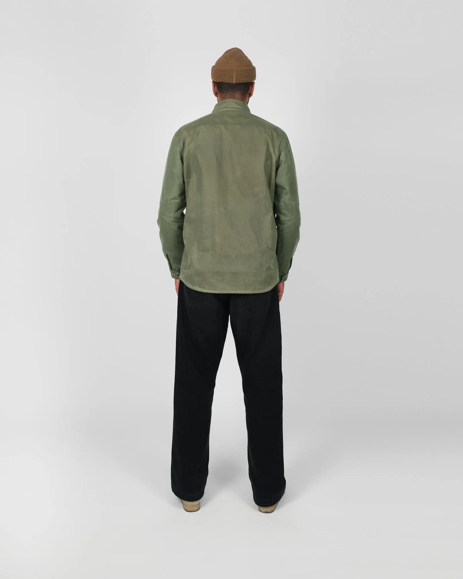Waxed Cotton Crissman - Light Moss sold by Dehen 1920 product image thumbnail 5