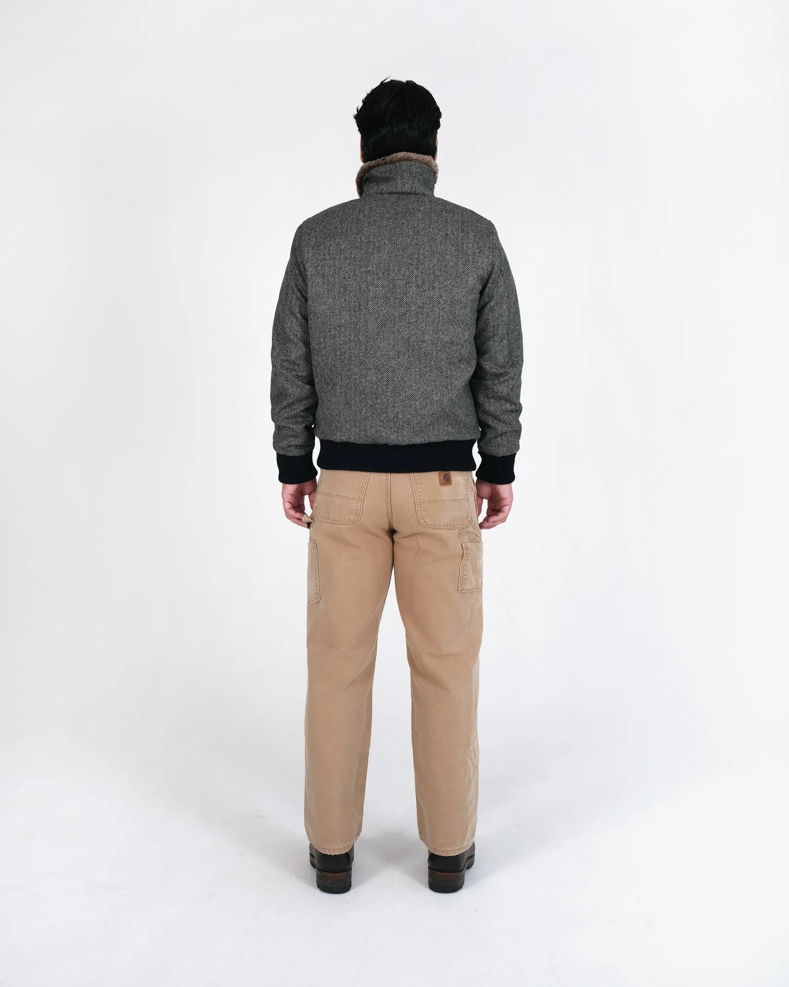 Winston Jacket - Black & Natural / Kodiak sold by Dehen 1920 product image thumbnail 5
