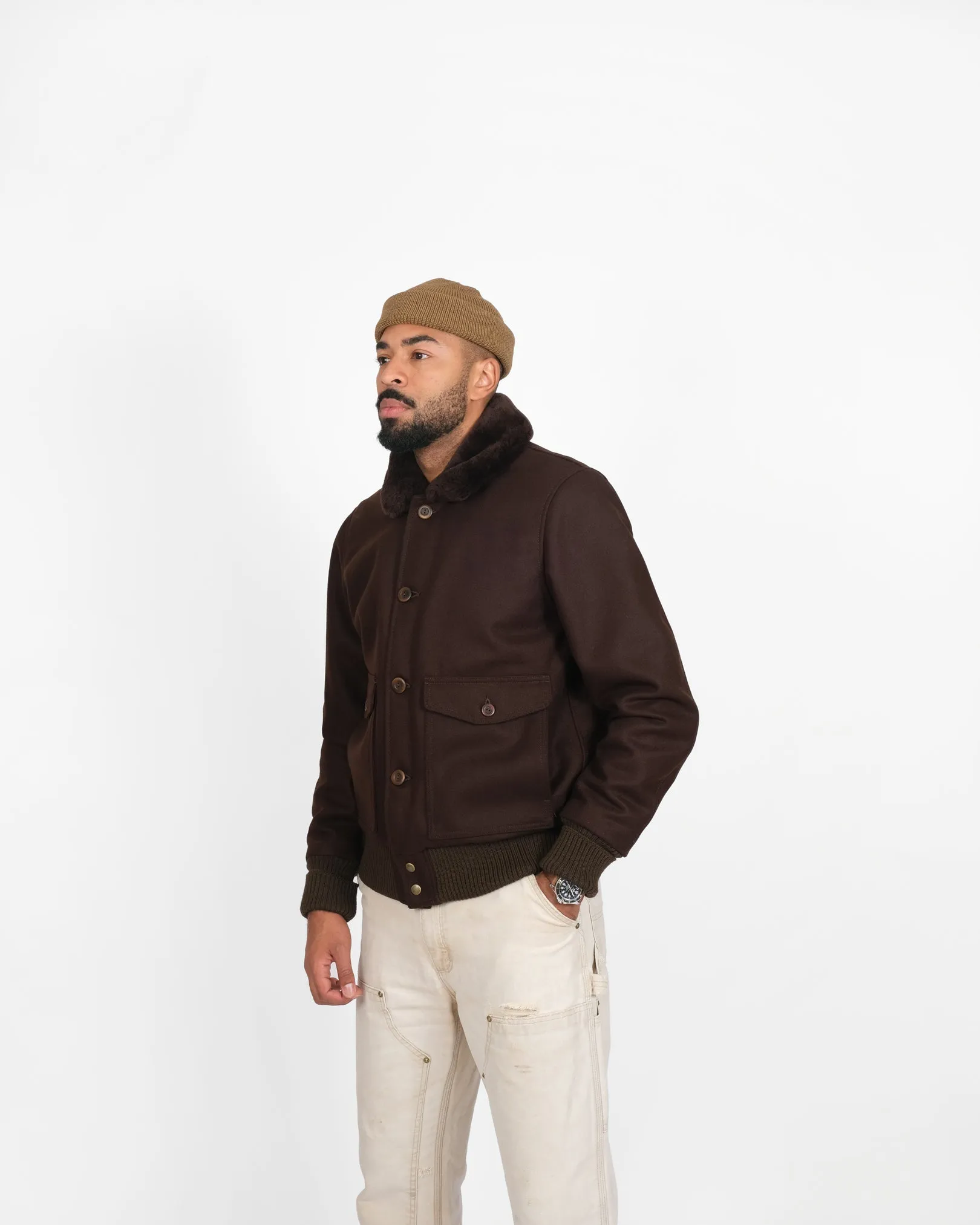 Winston Jacket - Brown sold by Dehen 1920 product image thumbnail 3