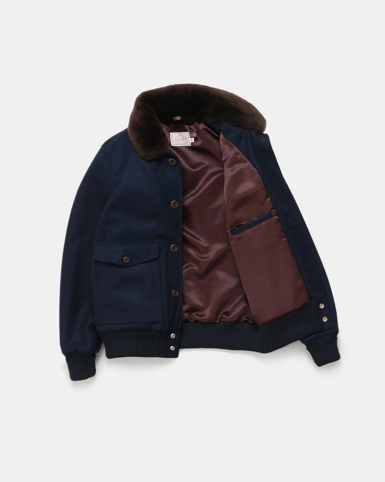 Winston Jacket - Dark Navy sold by Dehen 1920 product image thumbnail 2