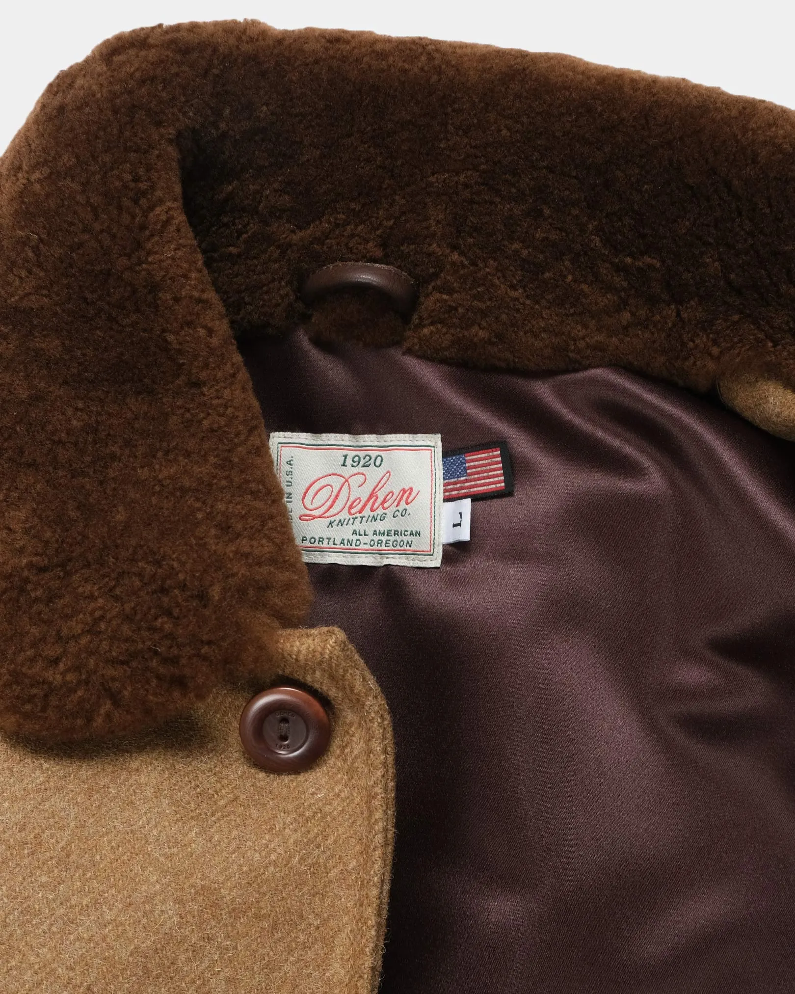 Winston Jacket - Dark Tan Mix sold by Dehen 1920 product image thumbnail 4