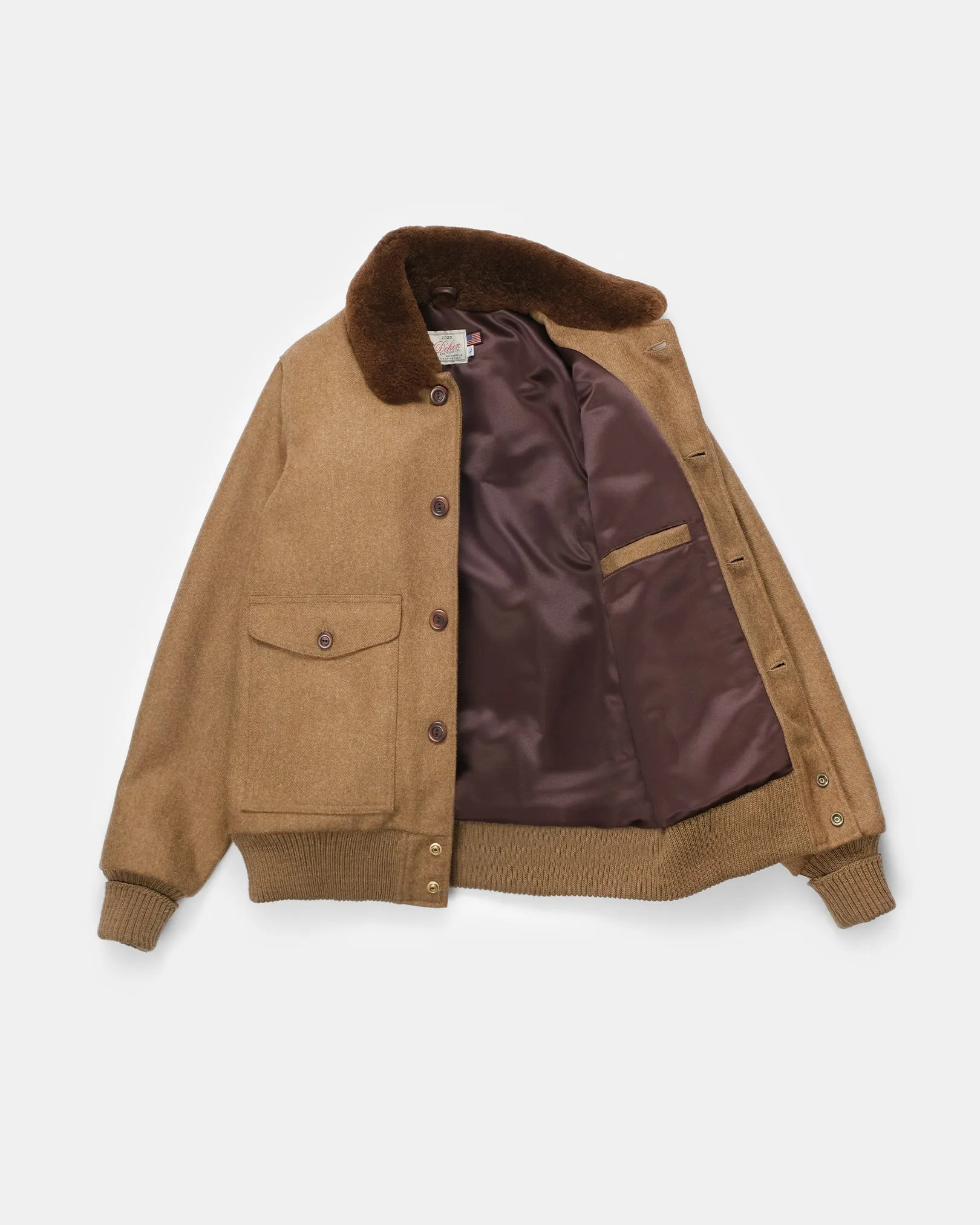 Winston Jacket - Dark Tan Mix sold by Dehen 1920 product image thumbnail 3