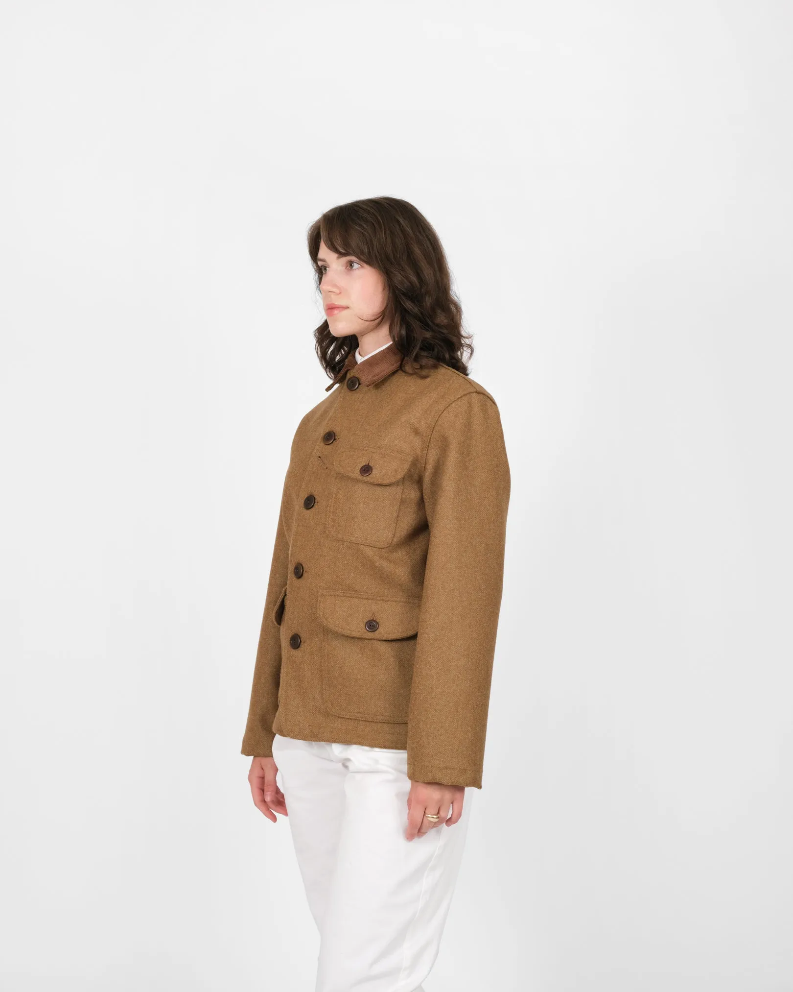 Women's Chore Coat - Dark Tan Mix sold by Dehen 1920 product image thumbnail 5