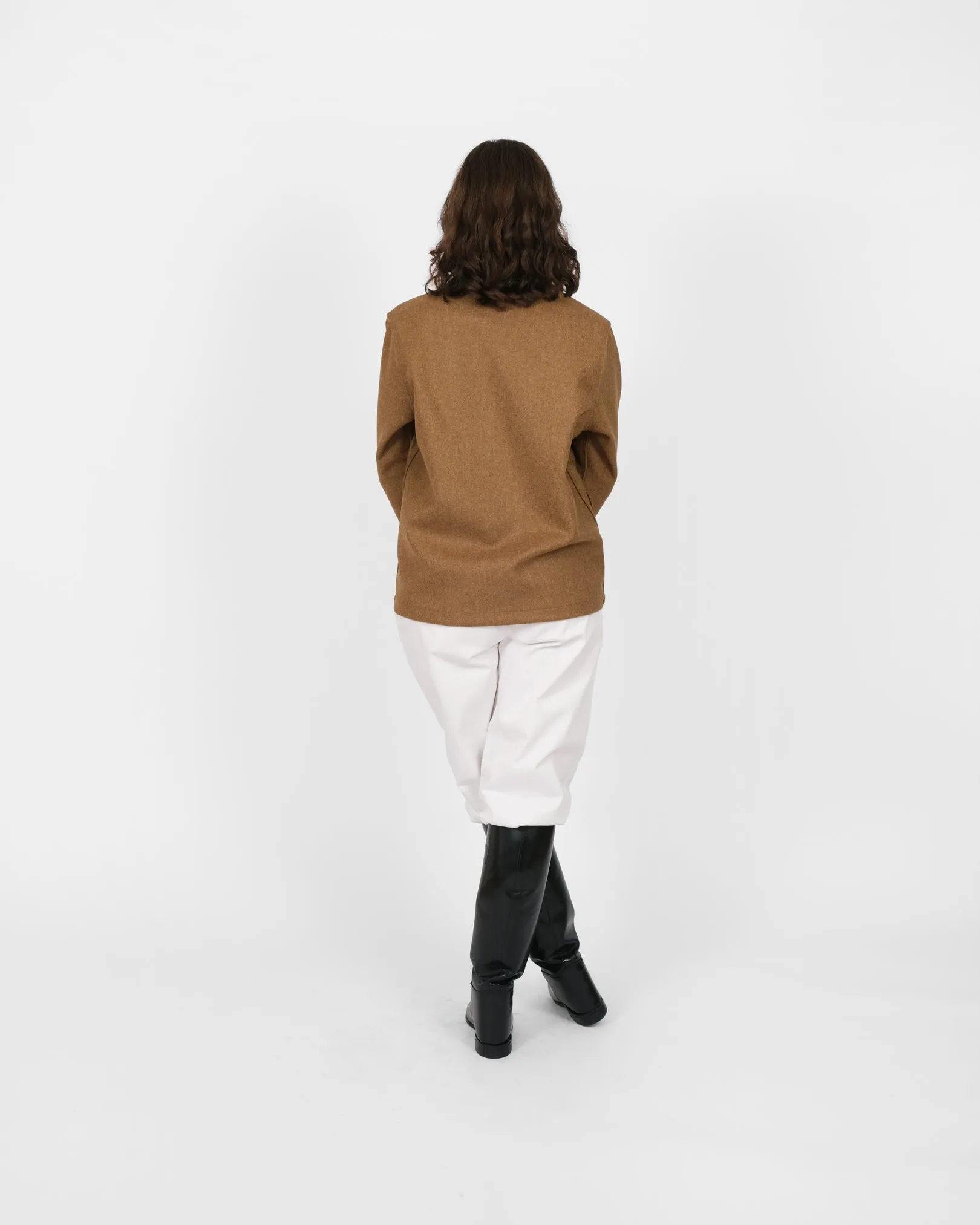 Women's Chore Coat - Dark Tan Mix sold by Dehen 1920 product image thumbnail 4
