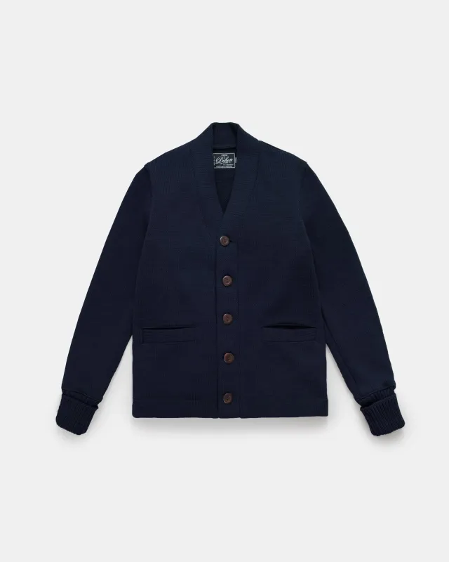 Women's Classic Cardigan - Dark Navy sold by Dehen 1920