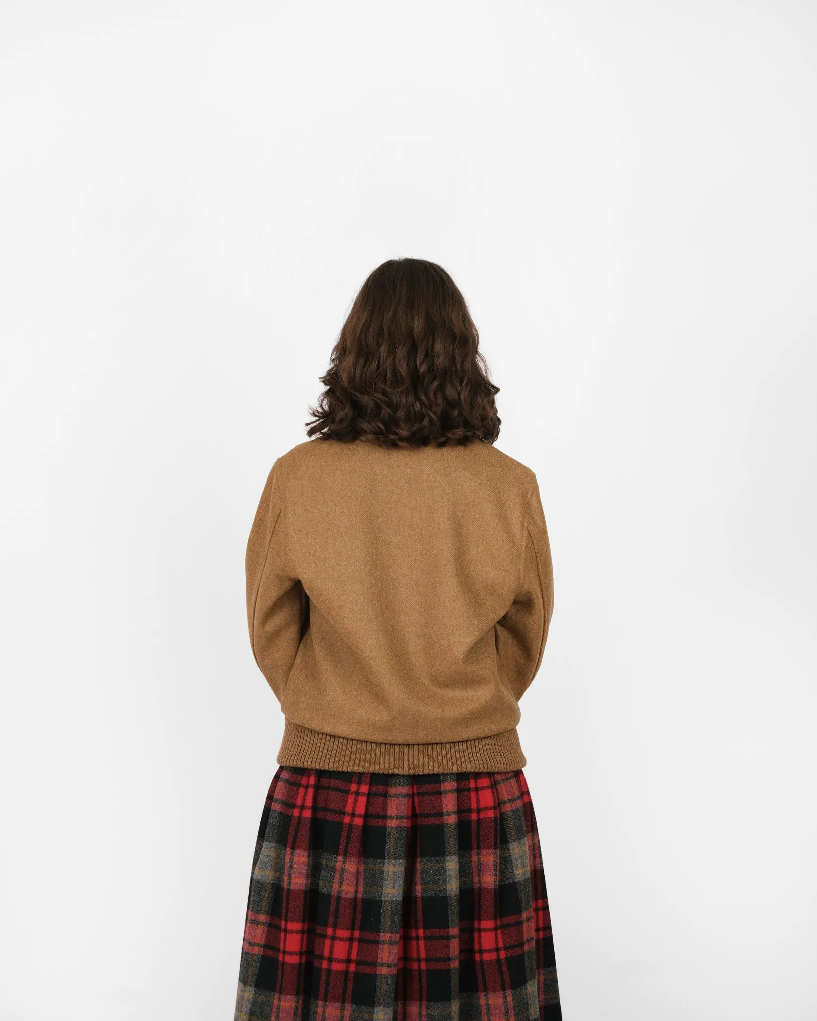 Women's Flyer's Club Jacket - Dark Tan Mix sold by Dehen 1920 product image thumbnail 4