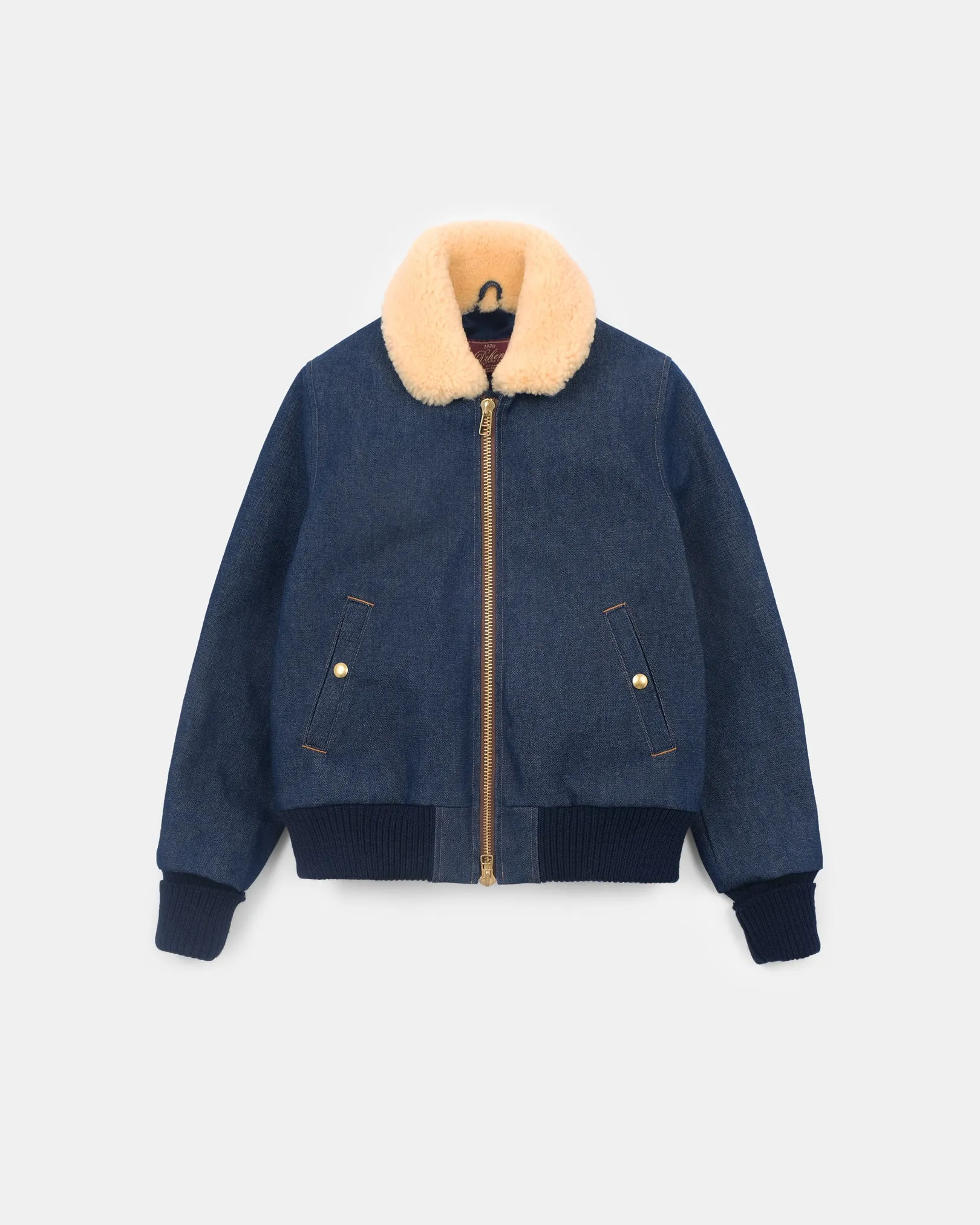 Women's Flyer's Club Jacket - Lasso Denim sold by Dehen 1920